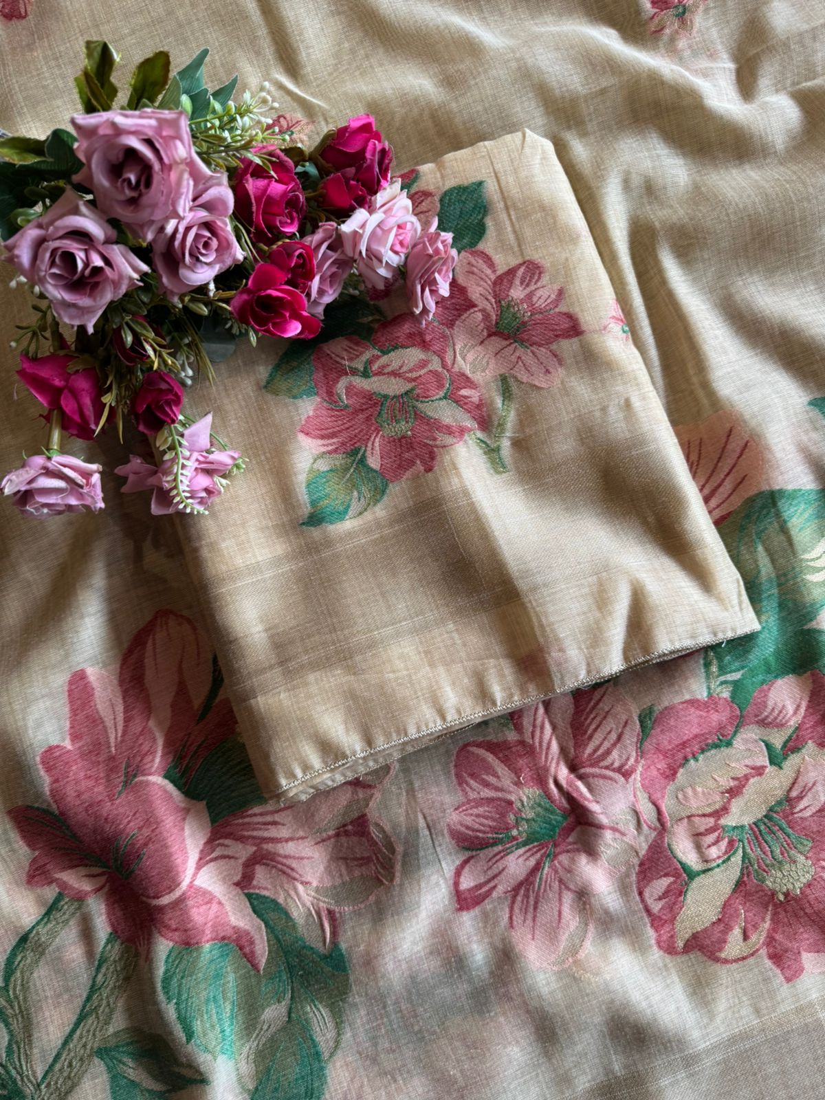 soft Mul Mul cotton chanderi