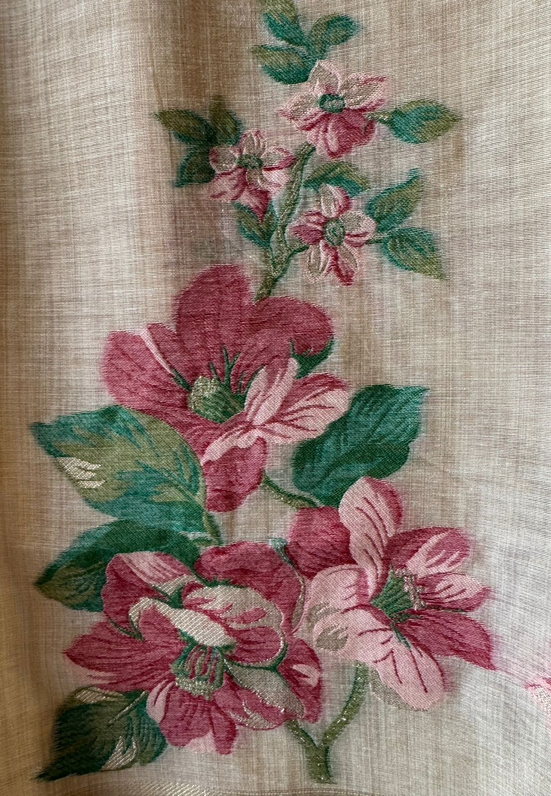 soft Mul Mul cotton chanderi