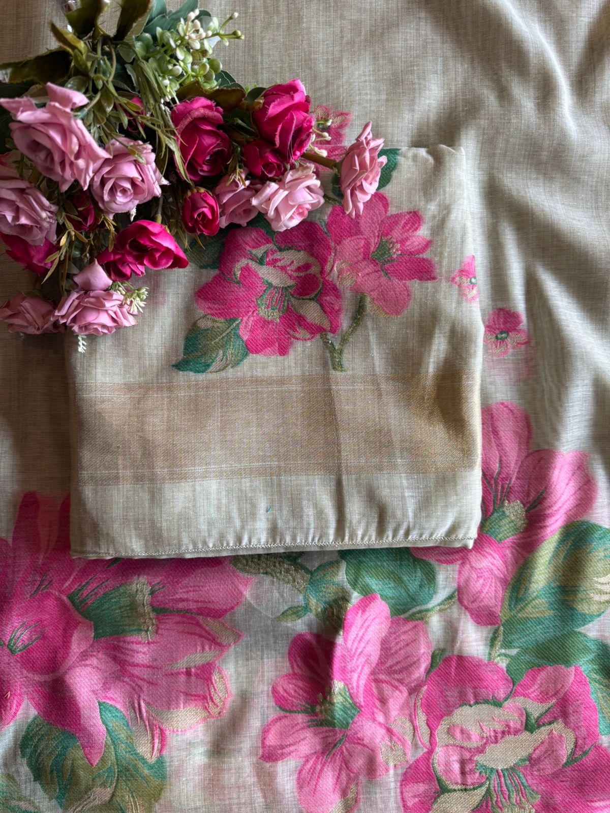 soft Mul Mul cotton chanderi