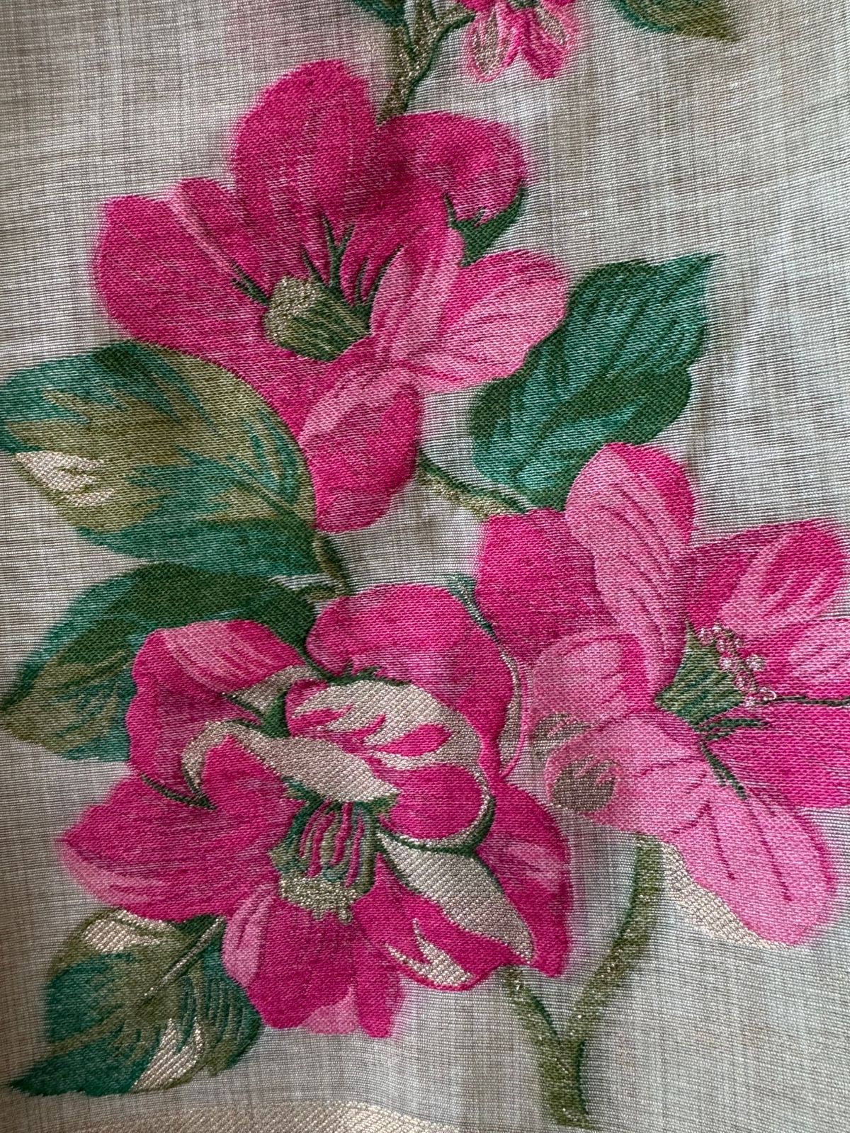 soft Mul Mul cotton chanderi