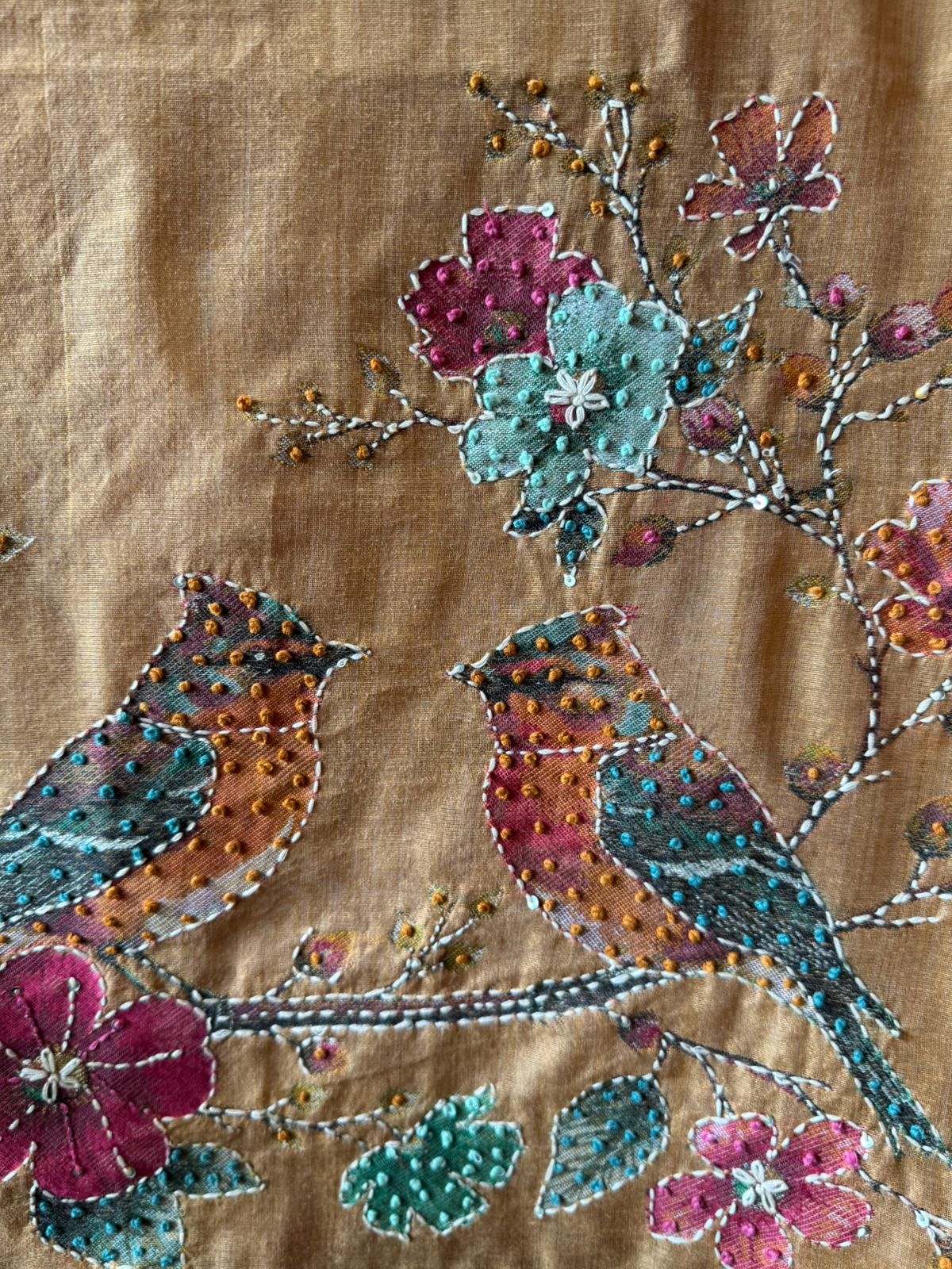 Mul cotton chanderi Unstitched Suits