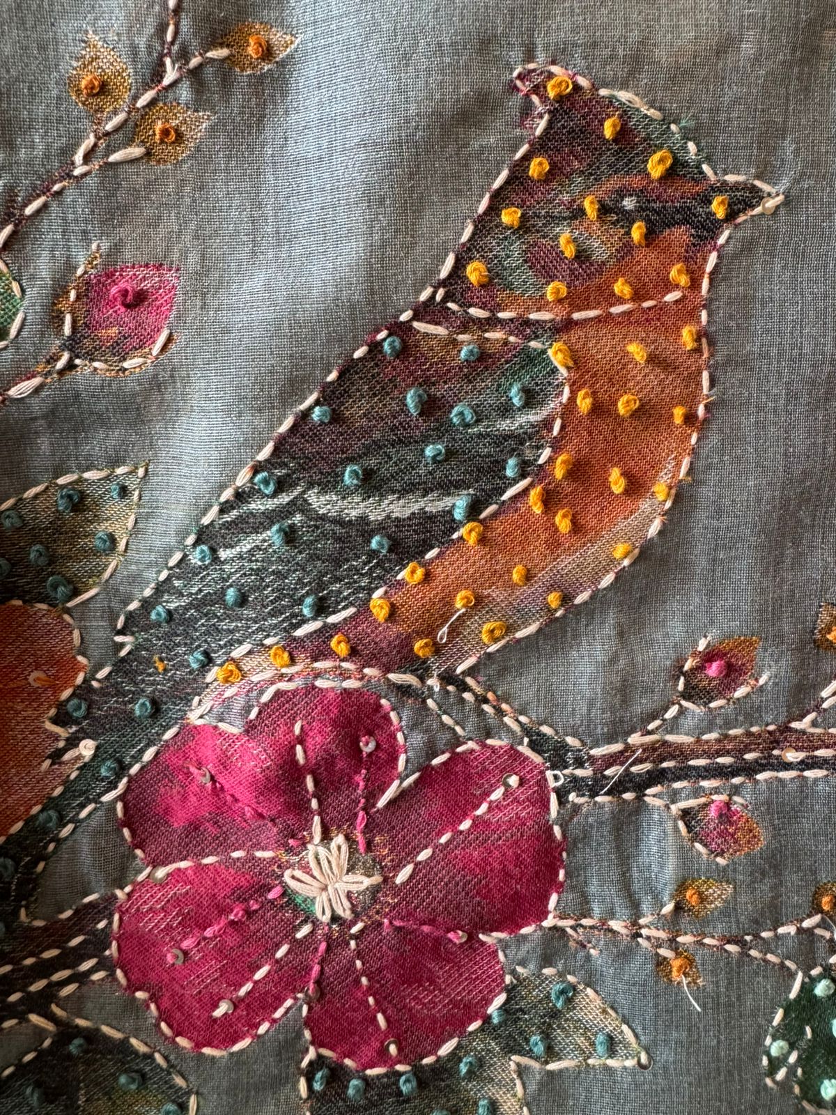 Mul cotton chanderi Unstitched Suits