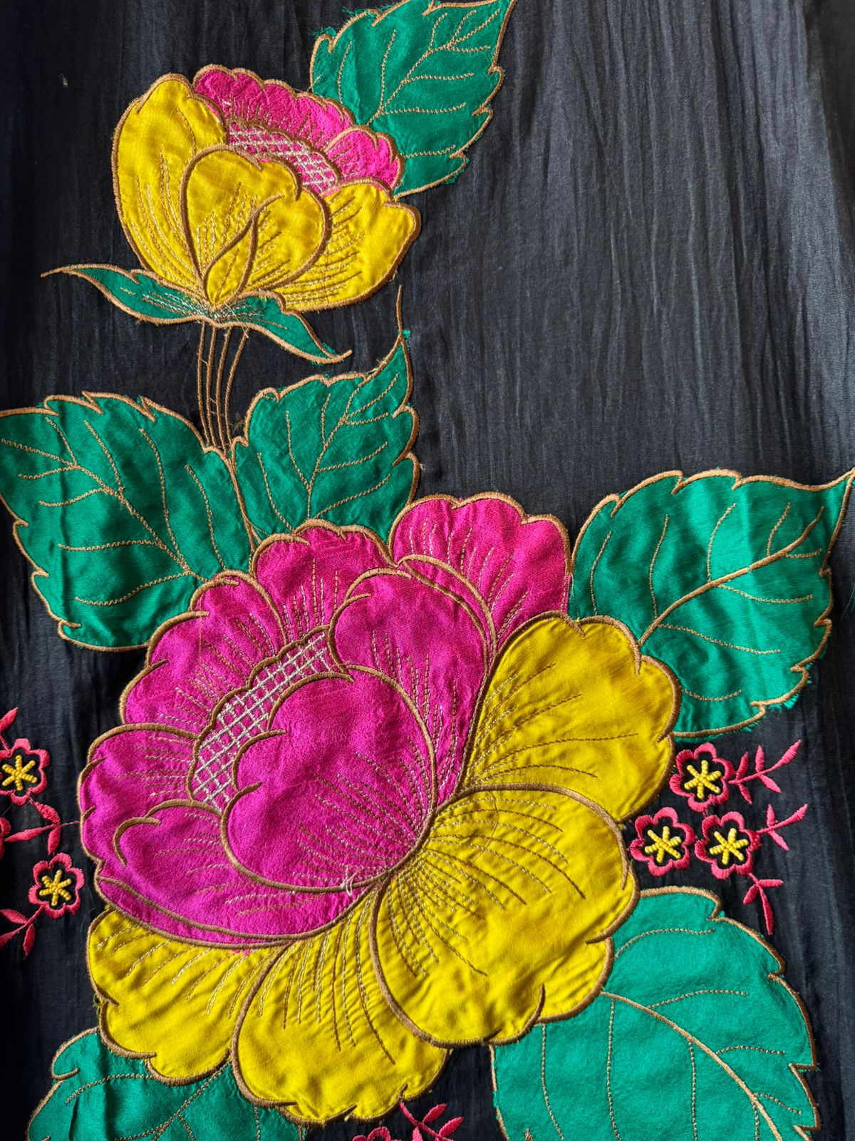 Unstitched Crushed Mul chanderi Suit