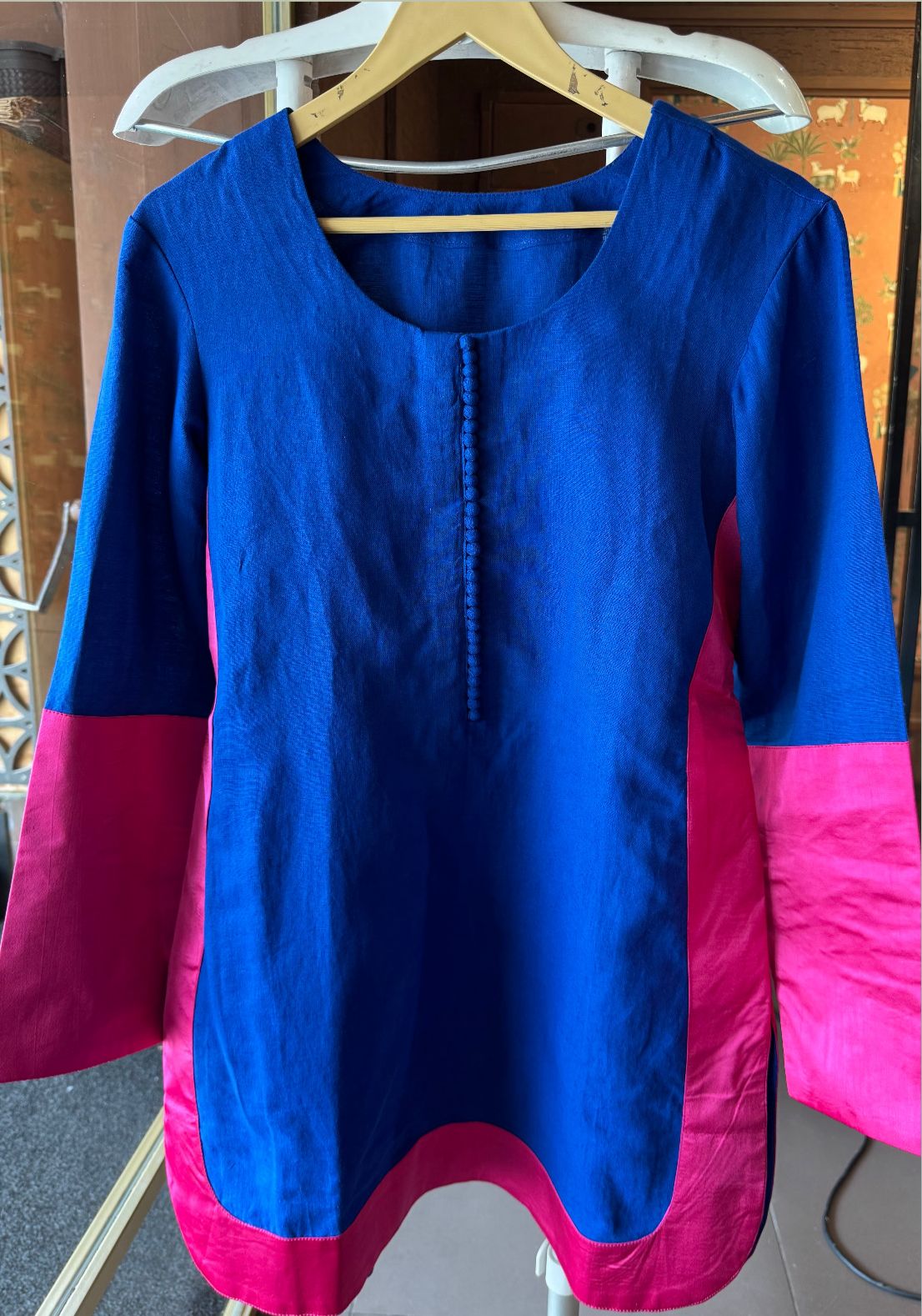 Pure cotton linen Coord set