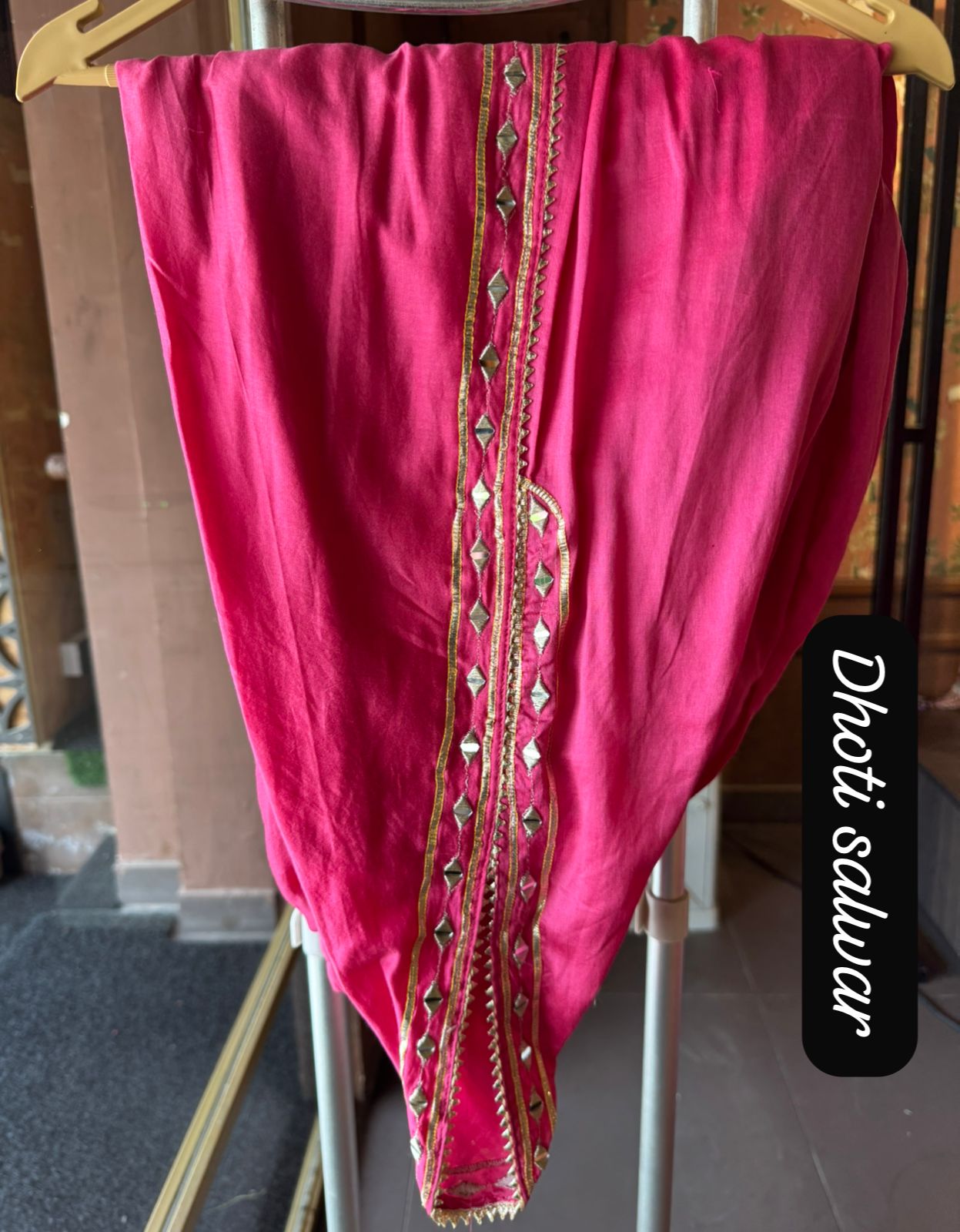 Soft Mul chanderi Anarkali suit