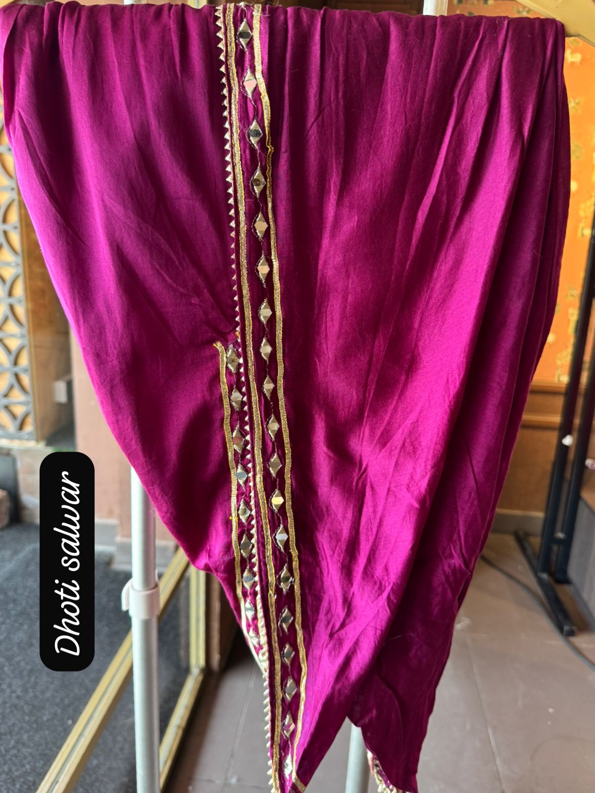 Soft Mul chanderi Anarkali suit