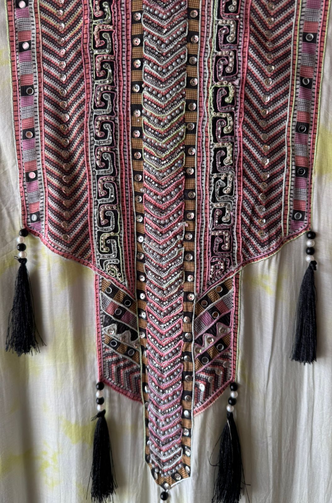 Pure Soft Mul muslin Tie and Dye  printed shirt