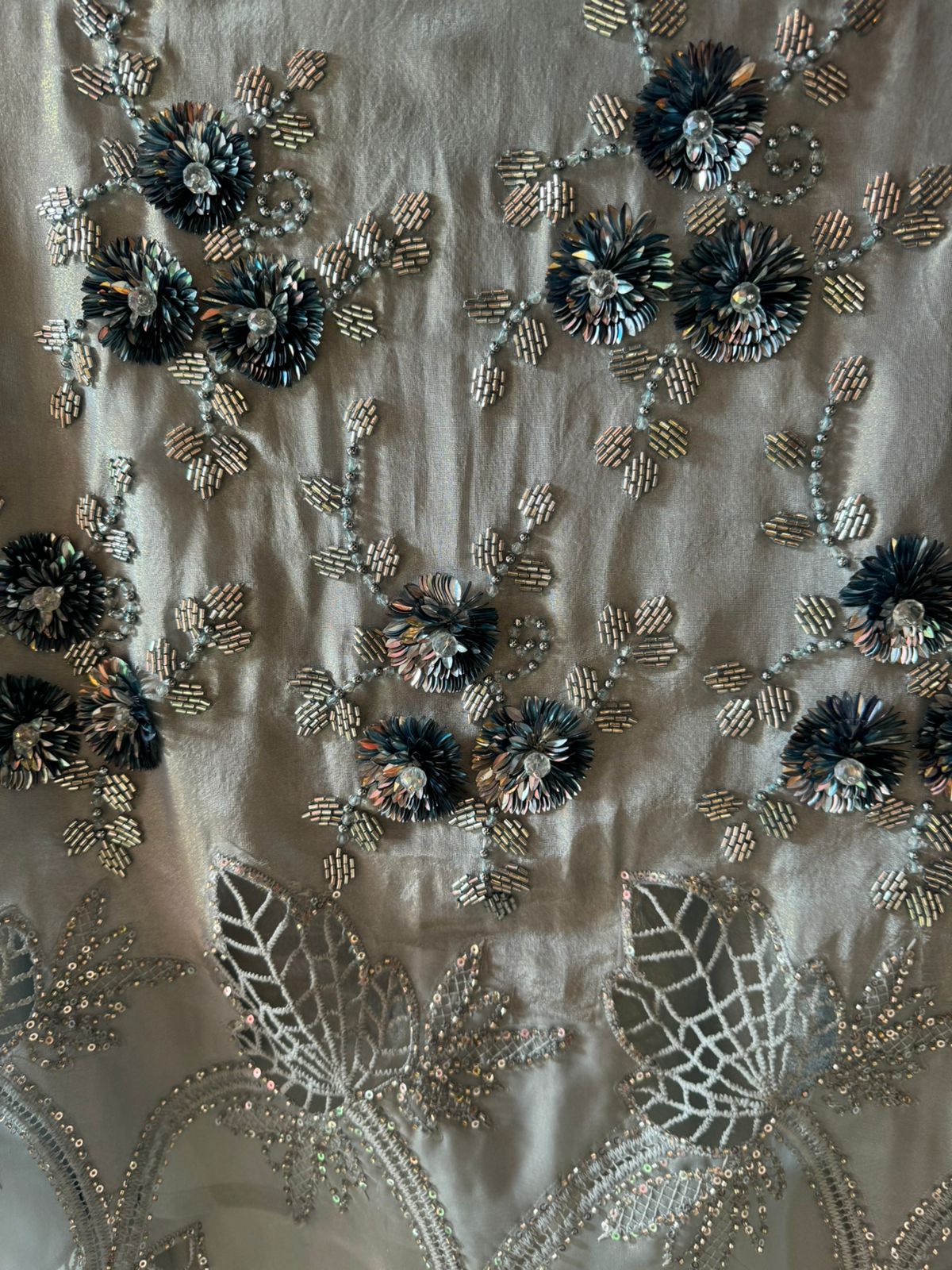 Shimmer tissue Unstitched shirt