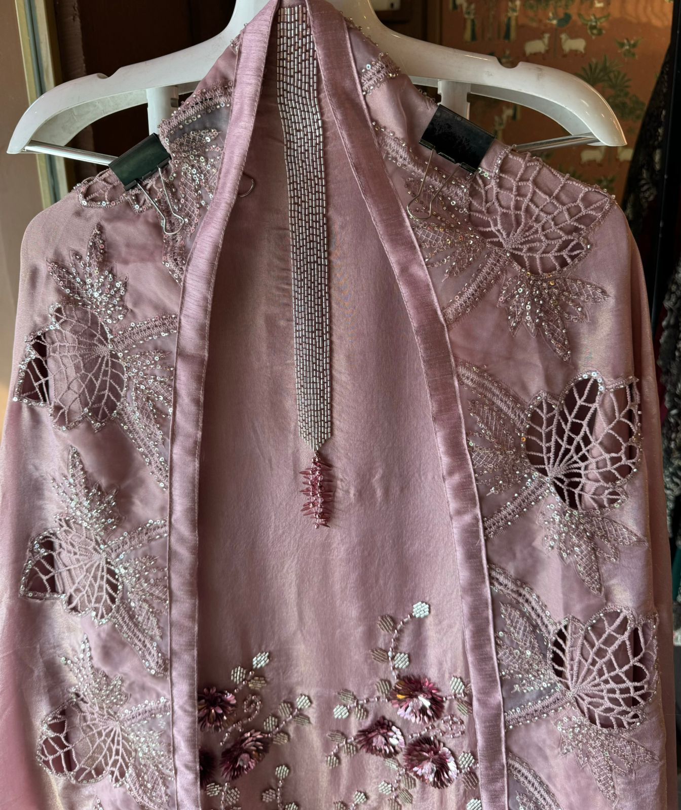 Shimmer tissue Unstitched shirt