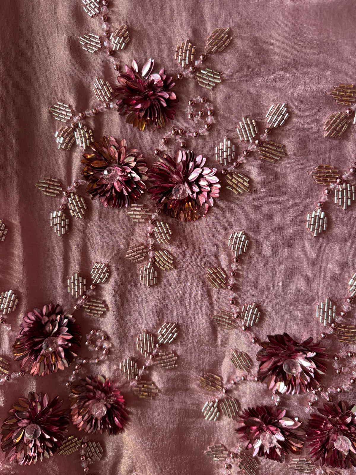 Shimmer tissue Unstitched shirt