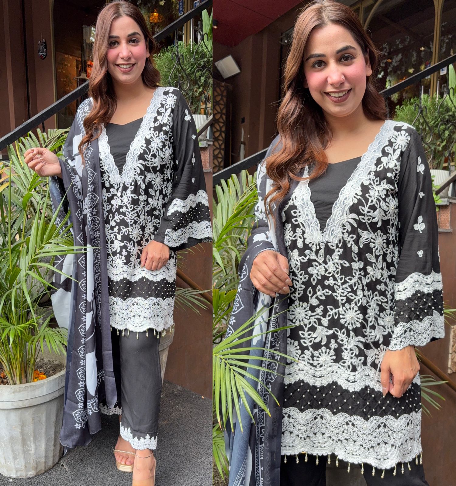 Stitched Embroidered Pakistani suit
