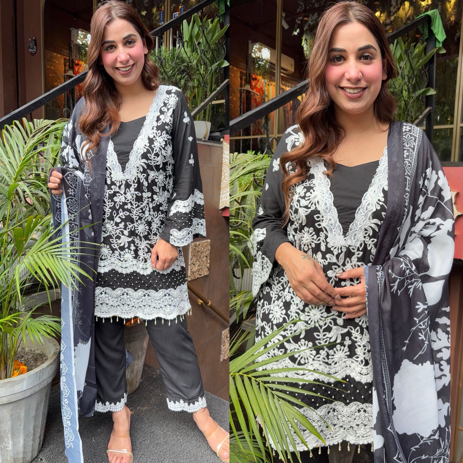 Stitched Embroidered Pakistani suit