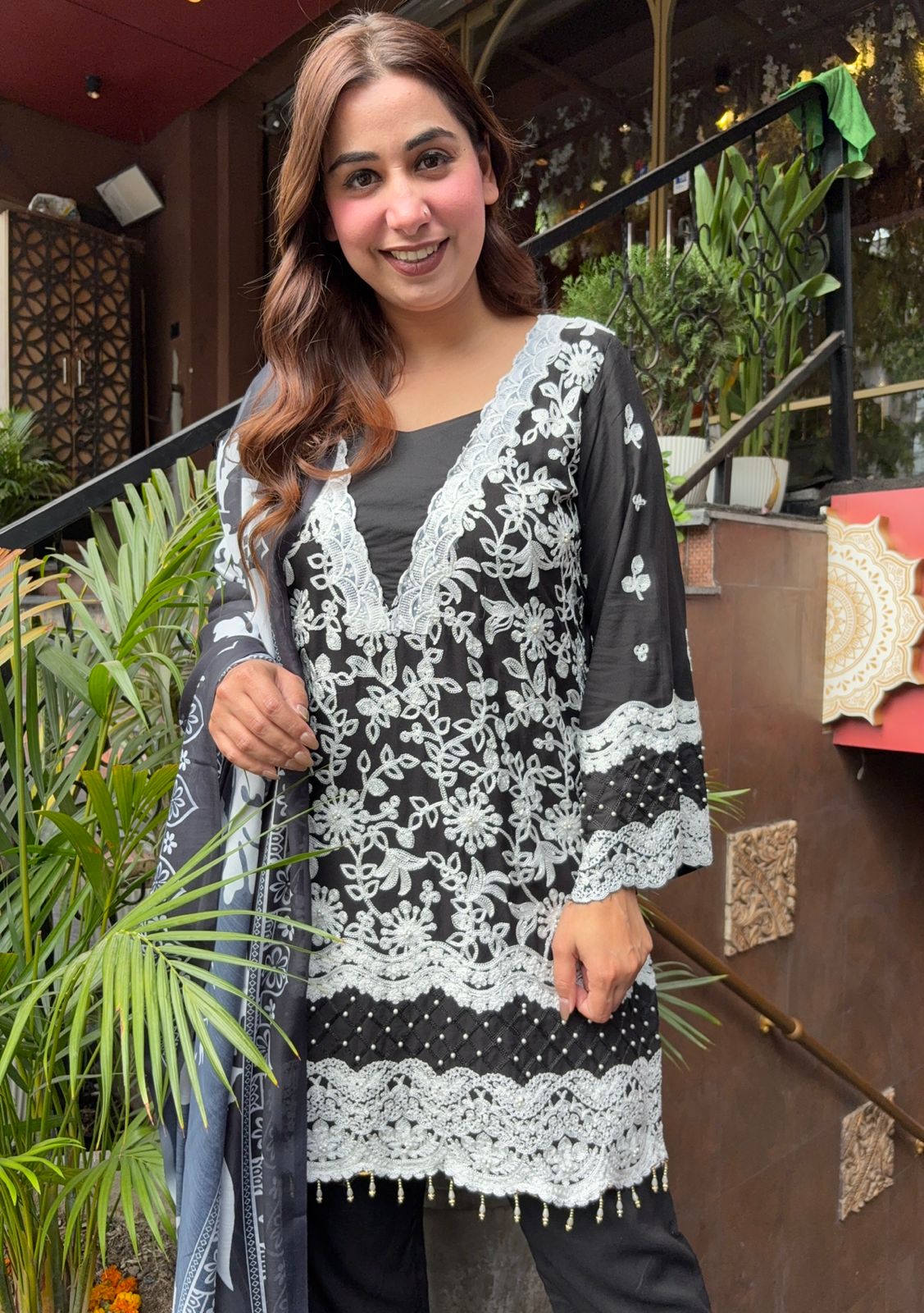 Stitched Embroidered Pakistani suit