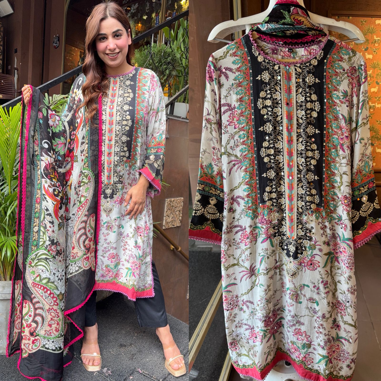 Soft Muslin Stitched Kurta