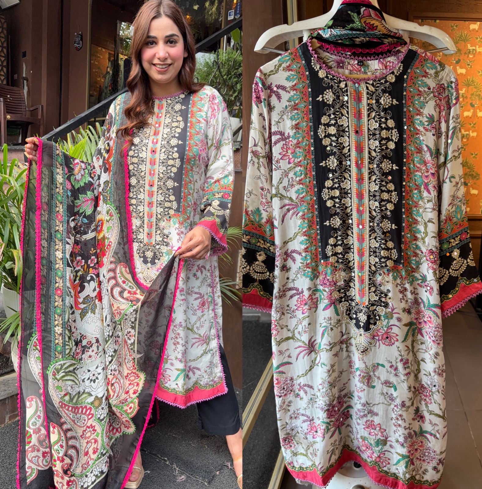 Soft Muslin Stitched Kurta