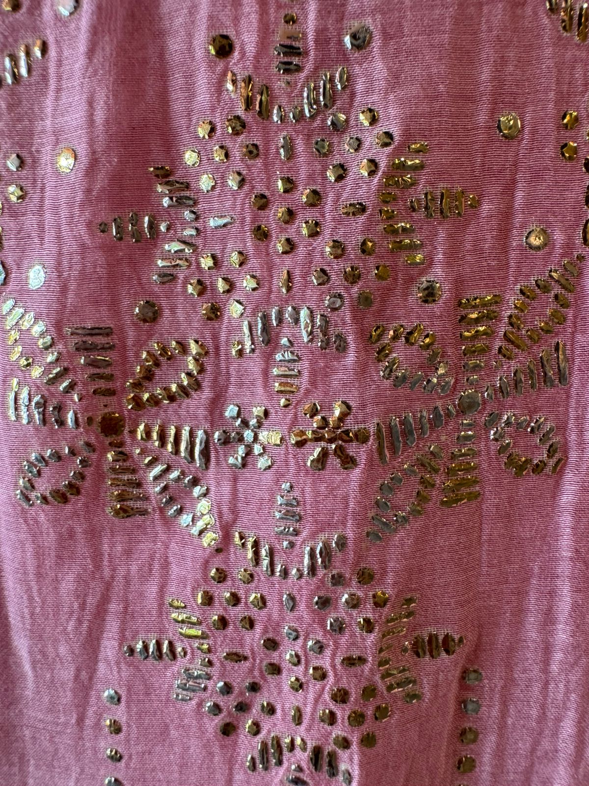 Pure Mul chanderi Unstitched Kurta