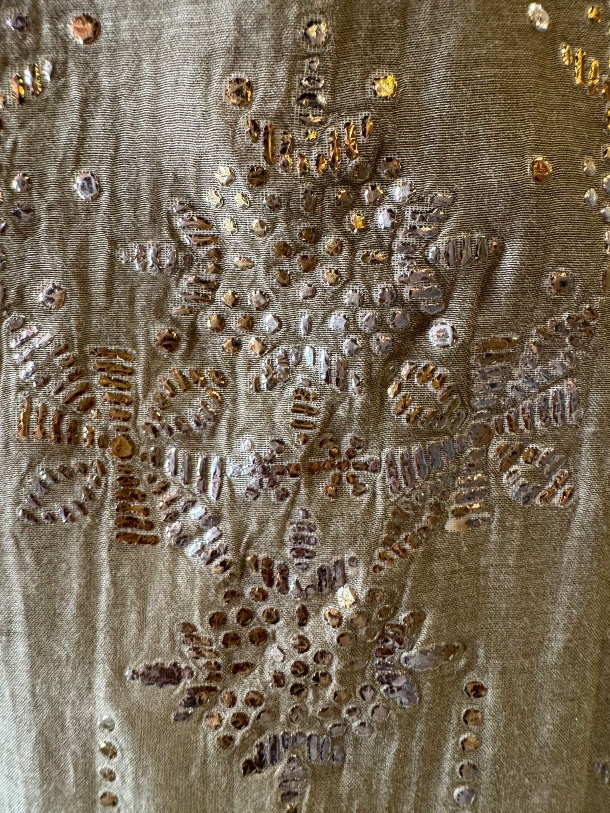 Pure Mul chanderi Unstitched Kurta