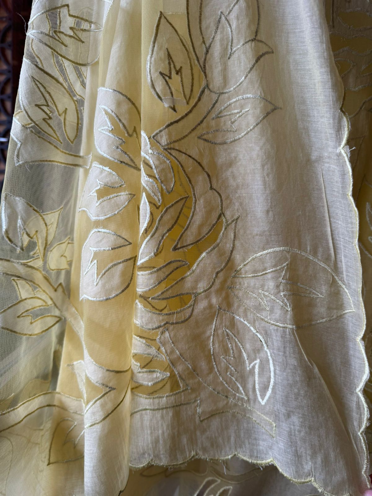 Pure Mul Chanderi ombré shades unstitched Kurta