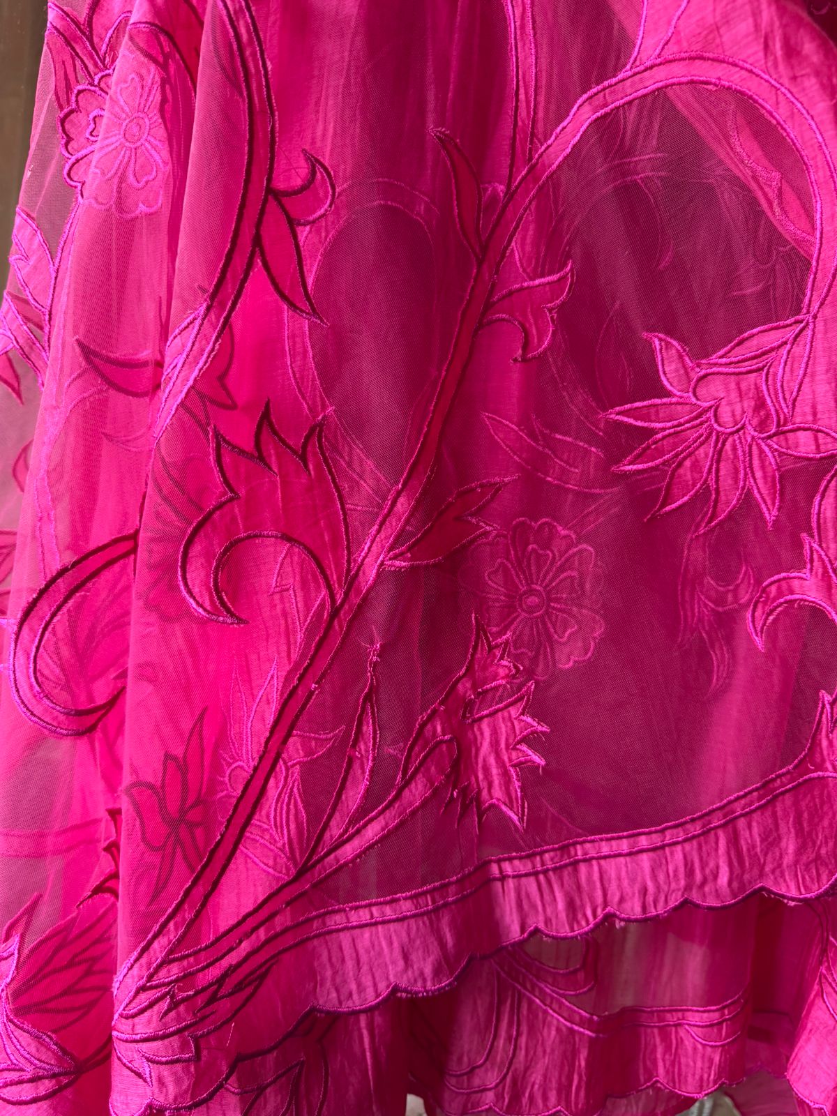 Pure Mul Crushed Chanderi unstitched Kurta