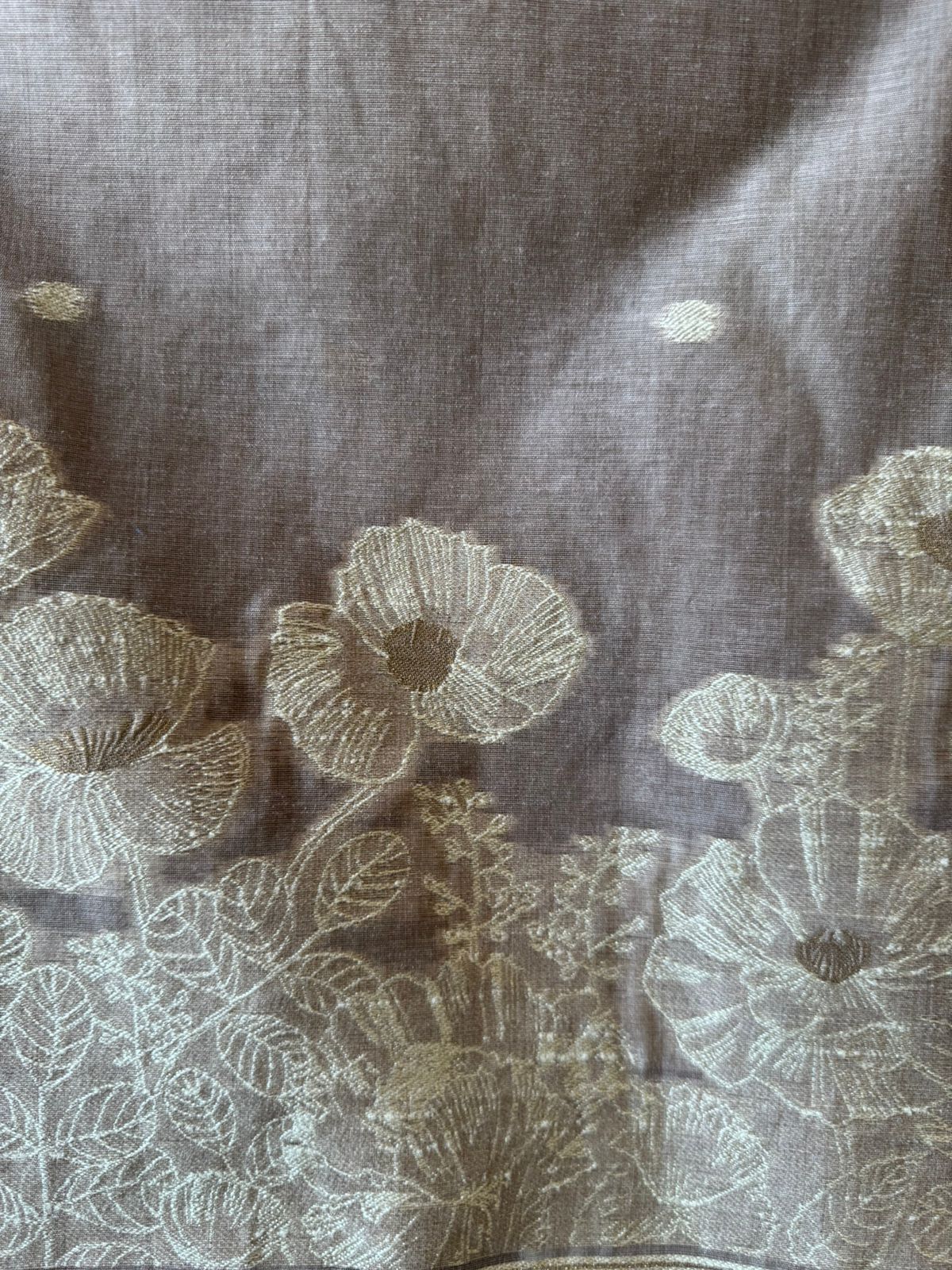 Pure jamdaani Unstitched Suit