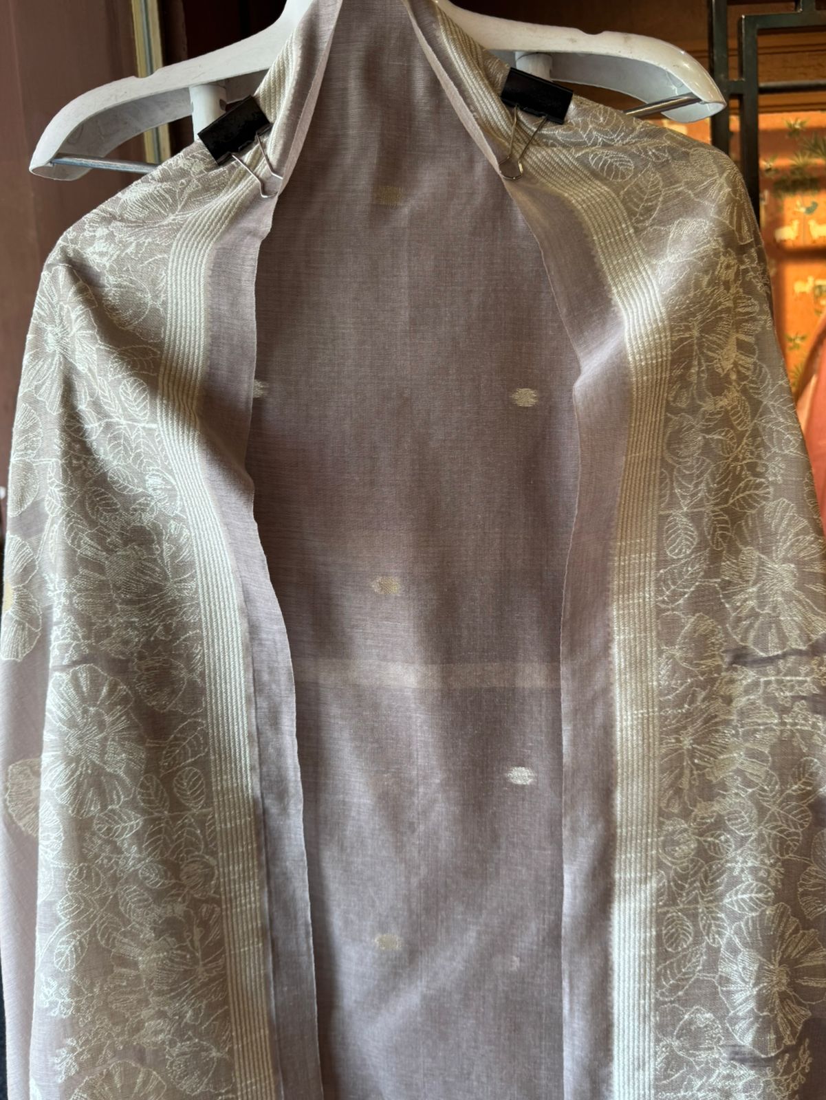 Pure jamdaani Unstitched Suit