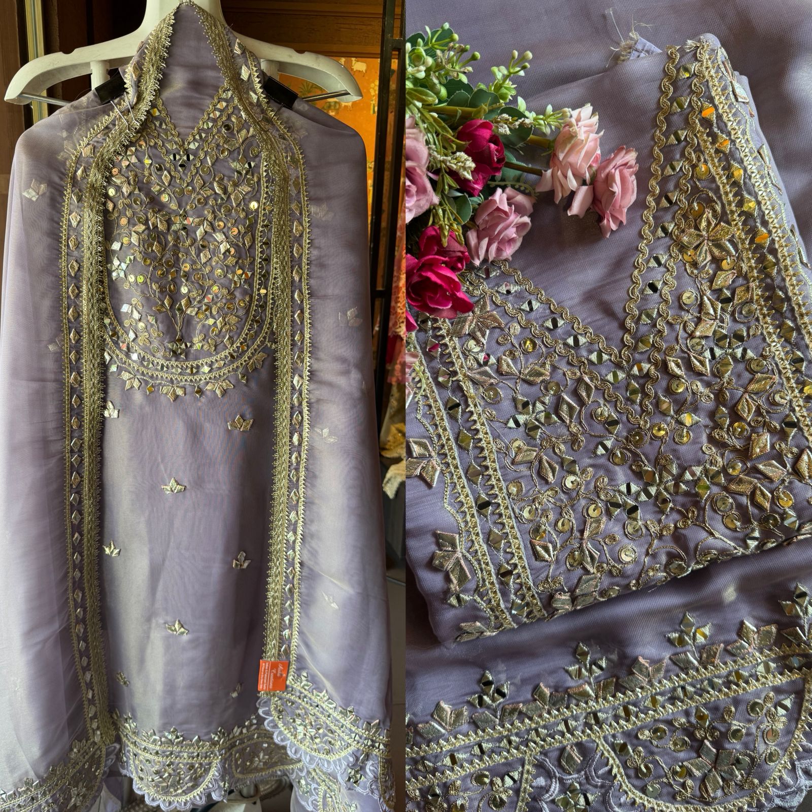 Unstitched Tissue shirt