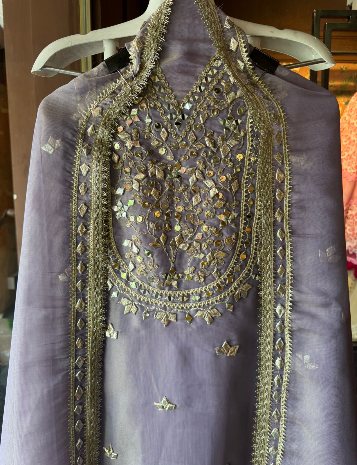 Unstitched Tissue shirt