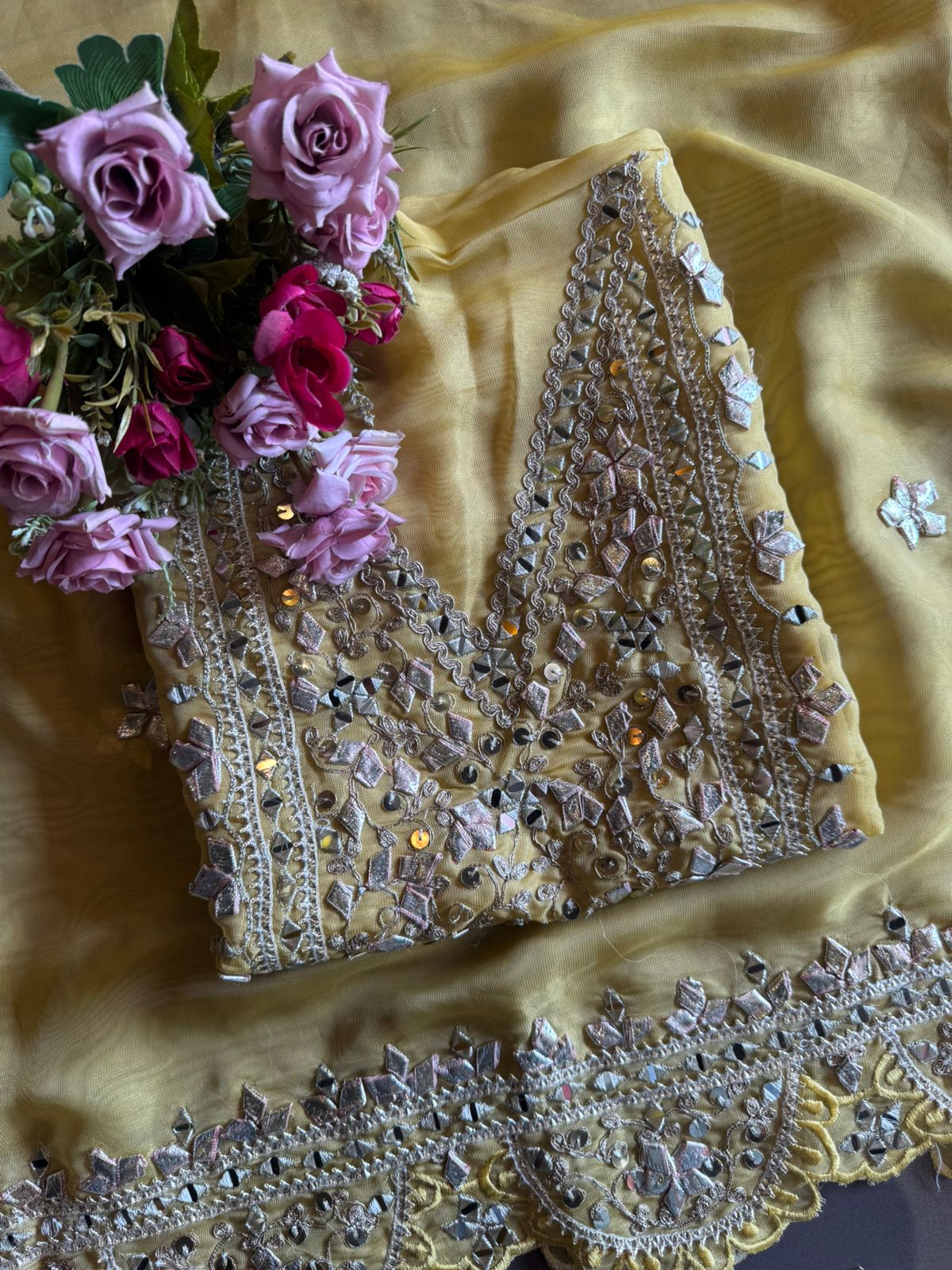 Unstitched Tissue shirt