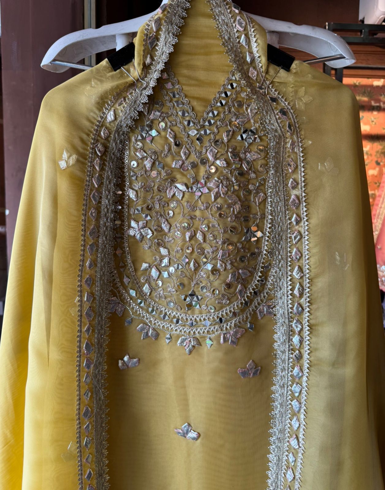 Unstitched Tissue shirt