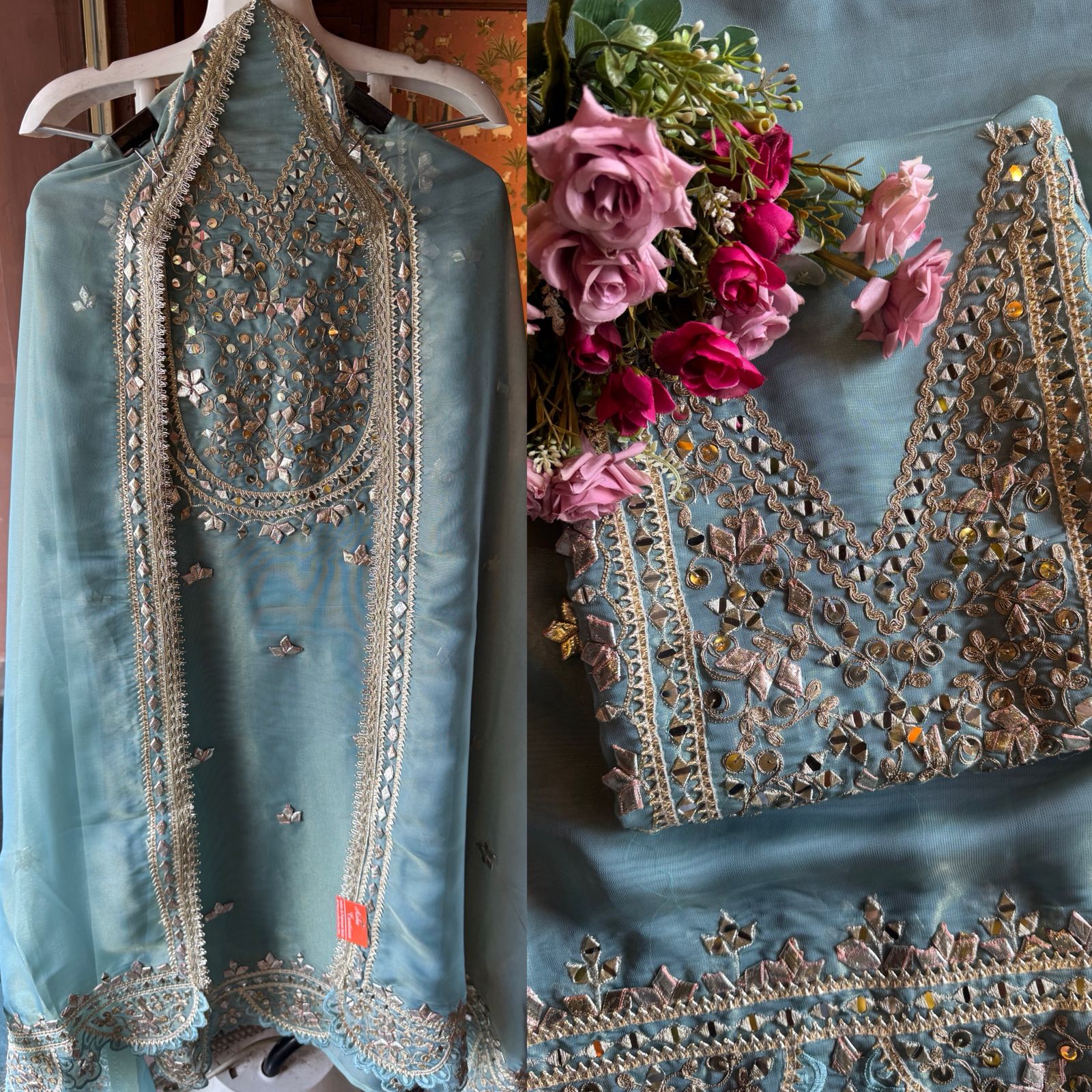 Unstitched Tissue shirt