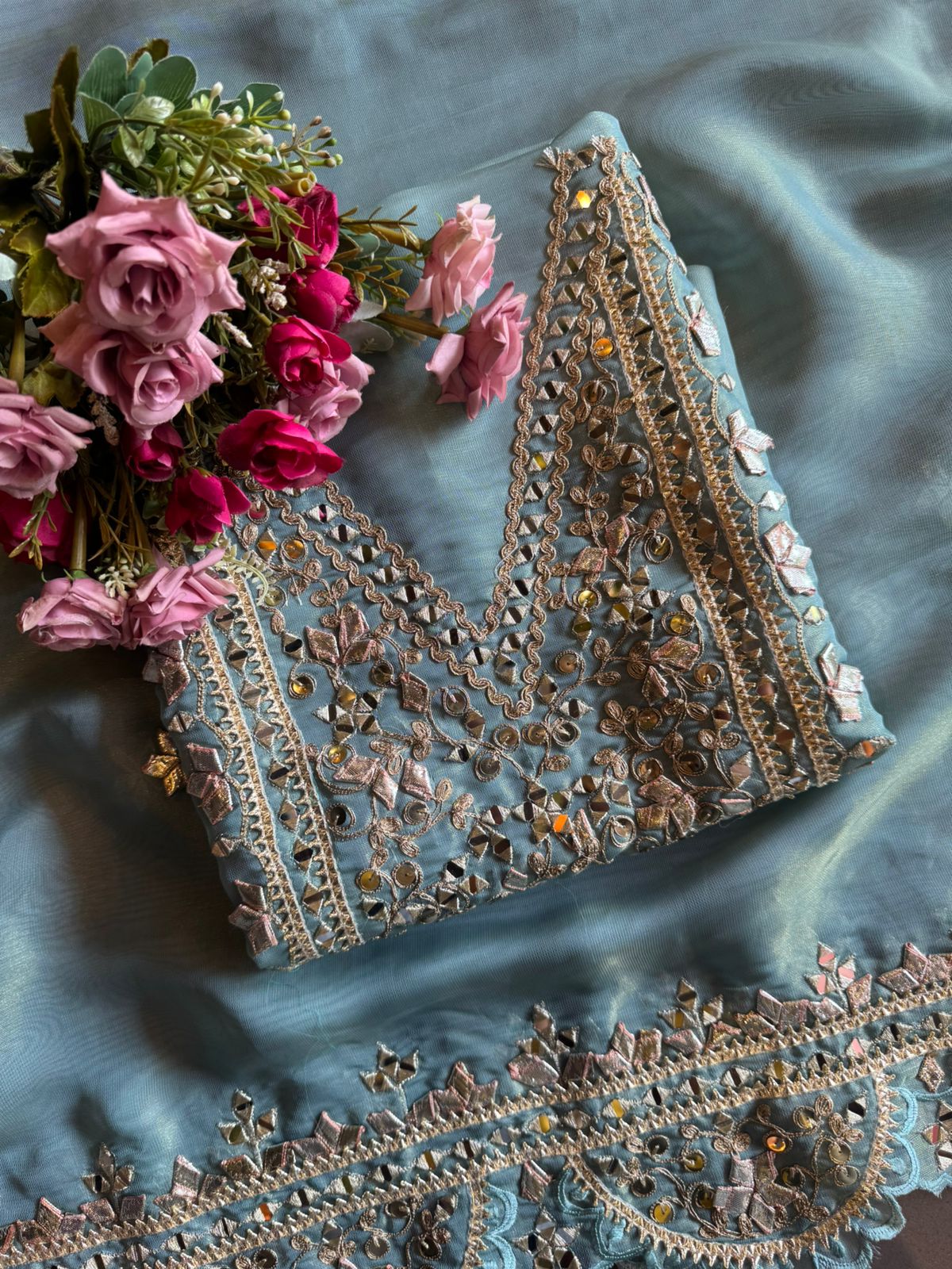 Unstitched Tissue shirt