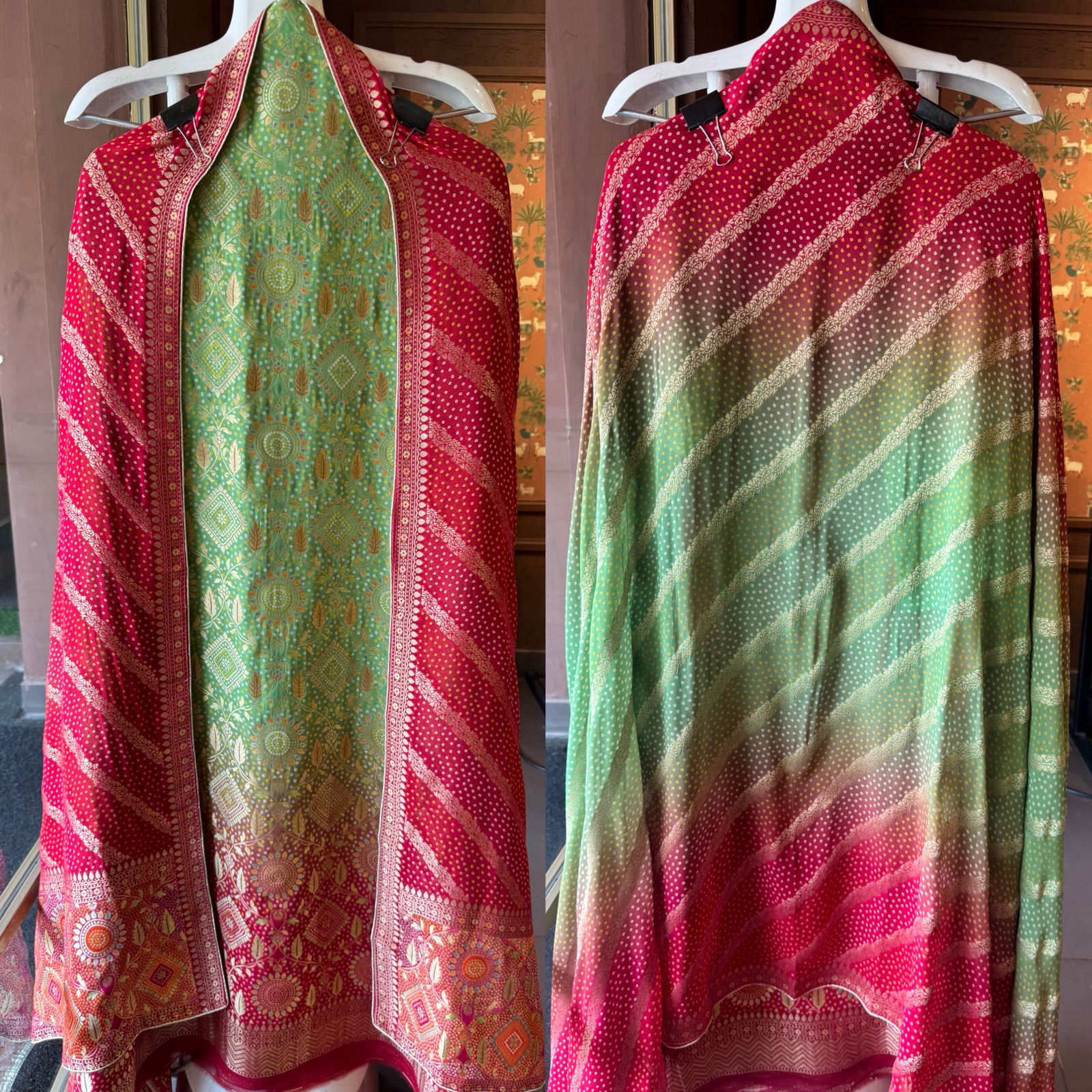 New banarsi collections With ombré shading