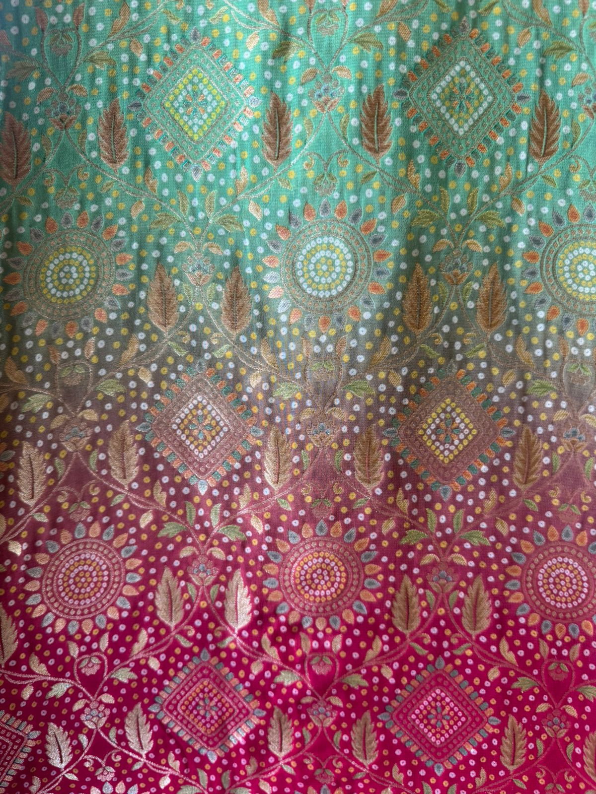 New banarsi collections With ombré shading