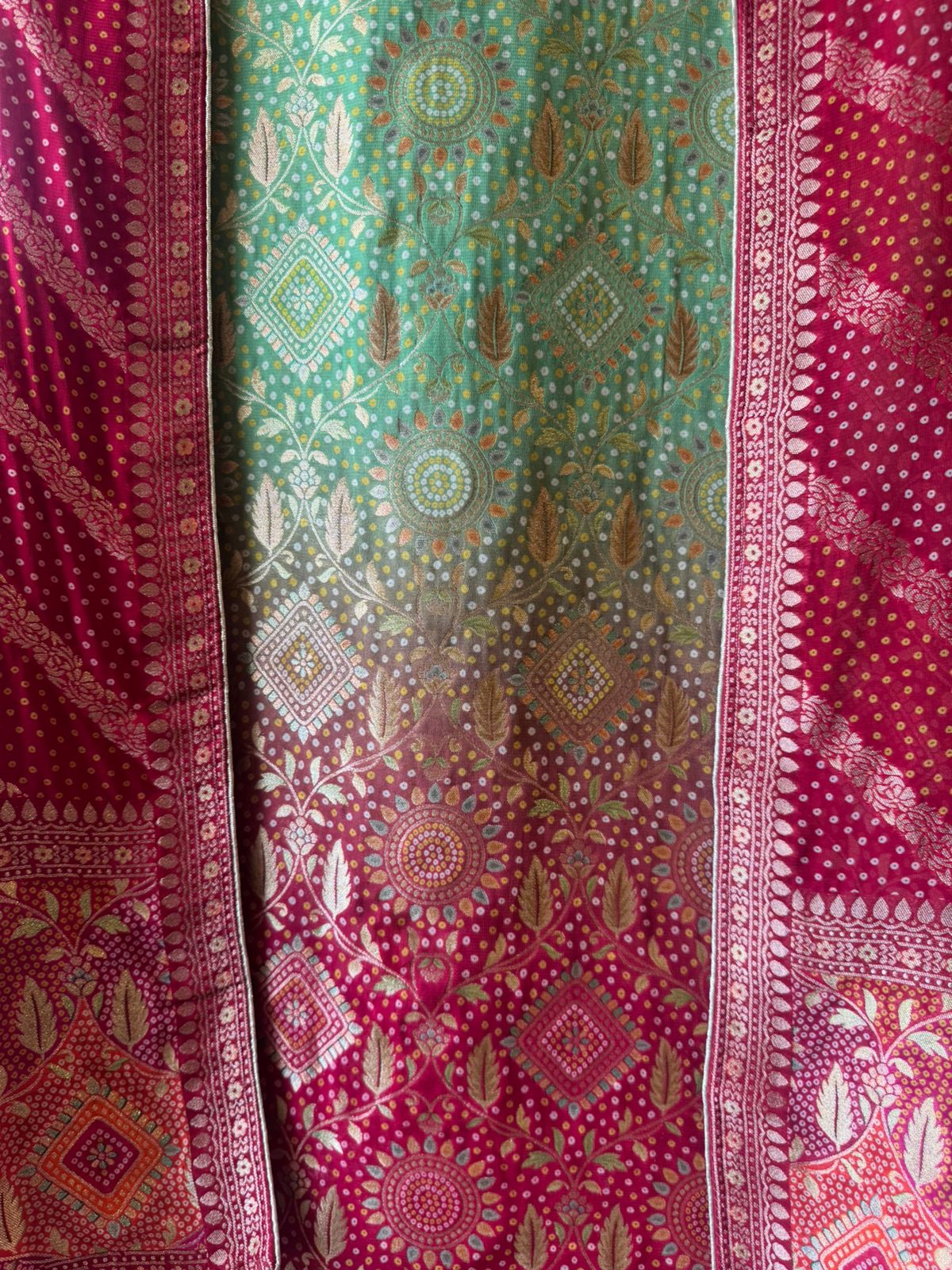 New banarsi collections With ombré shading