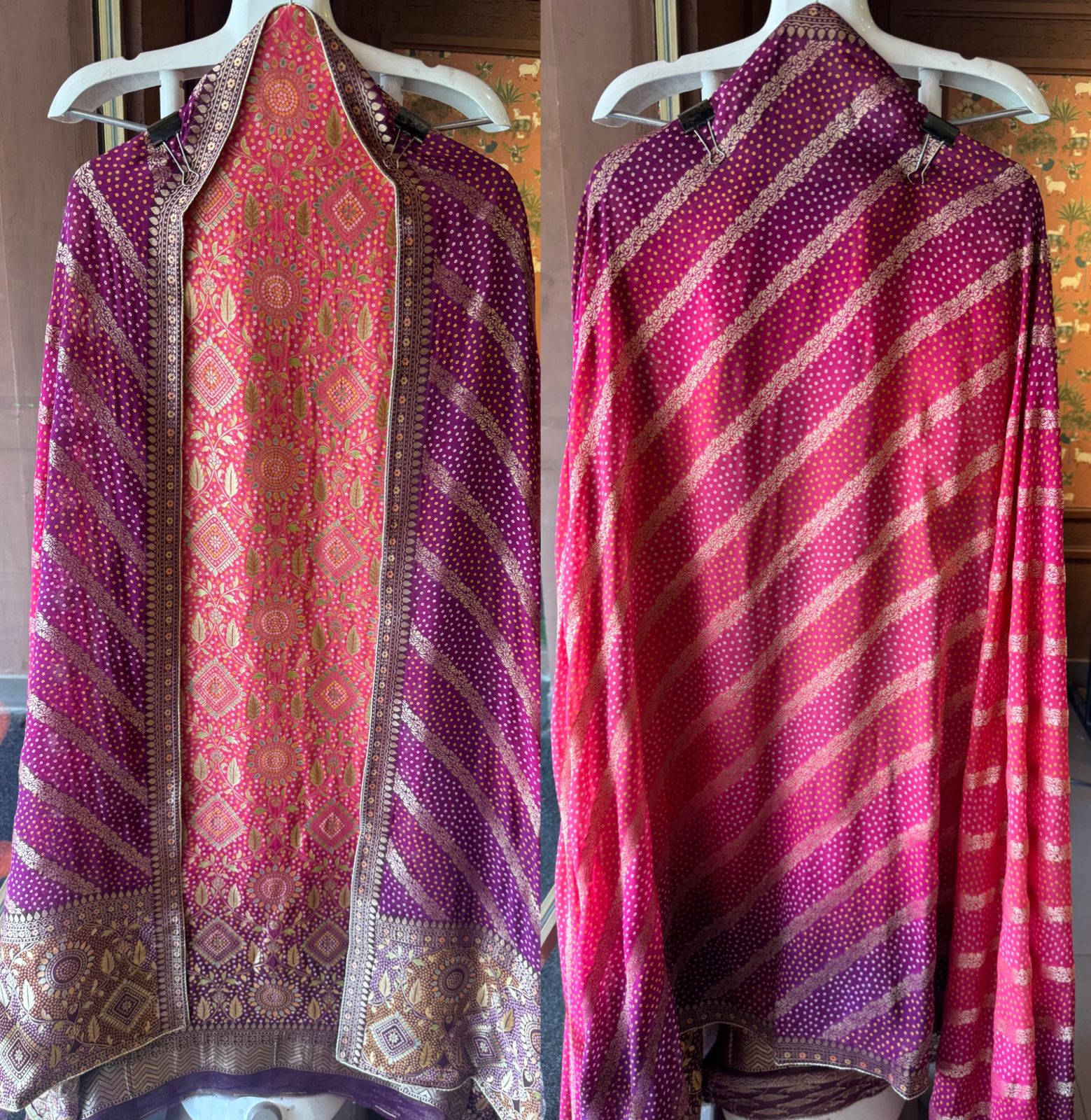 New banarsi collections With ombré shading