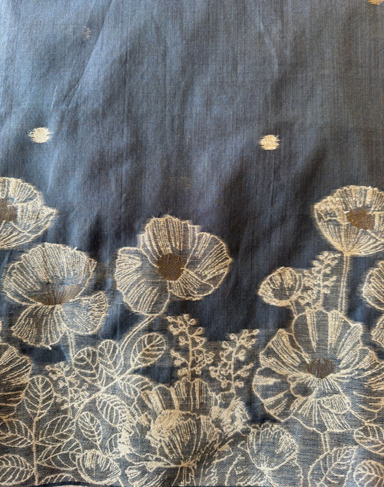 Pure jamdaani Unstitched Suit