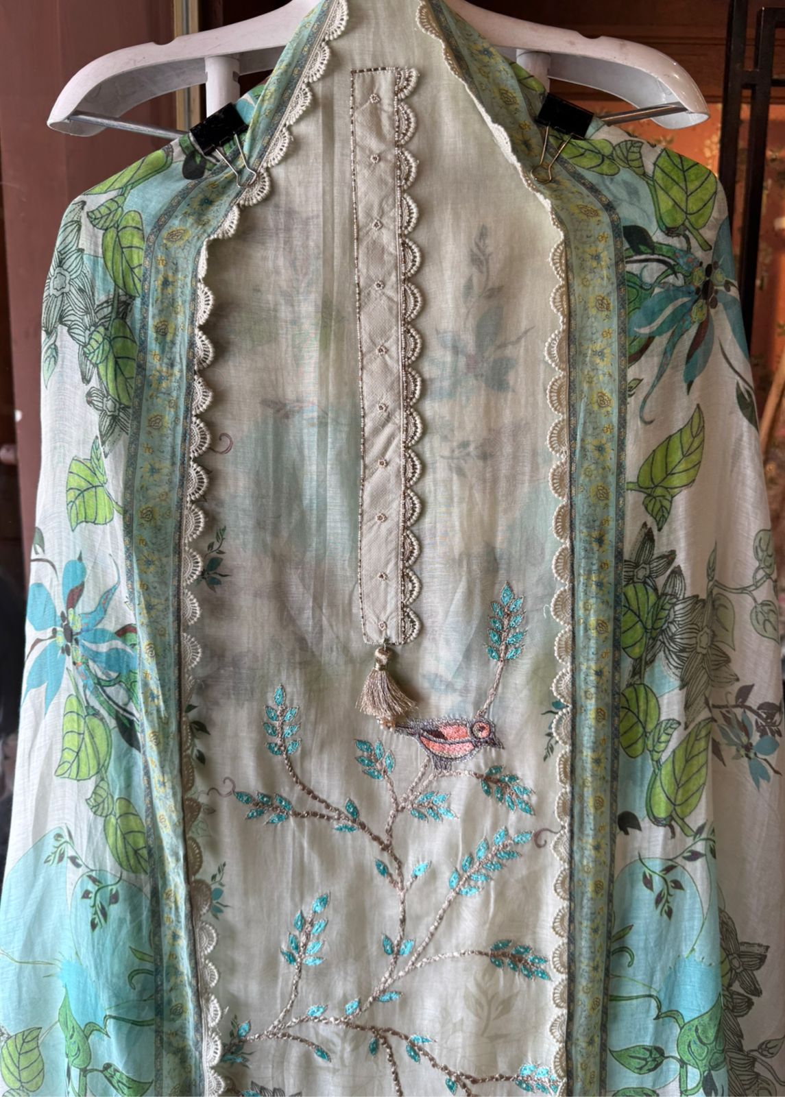 Soft Mul muslin designer digital printed suits