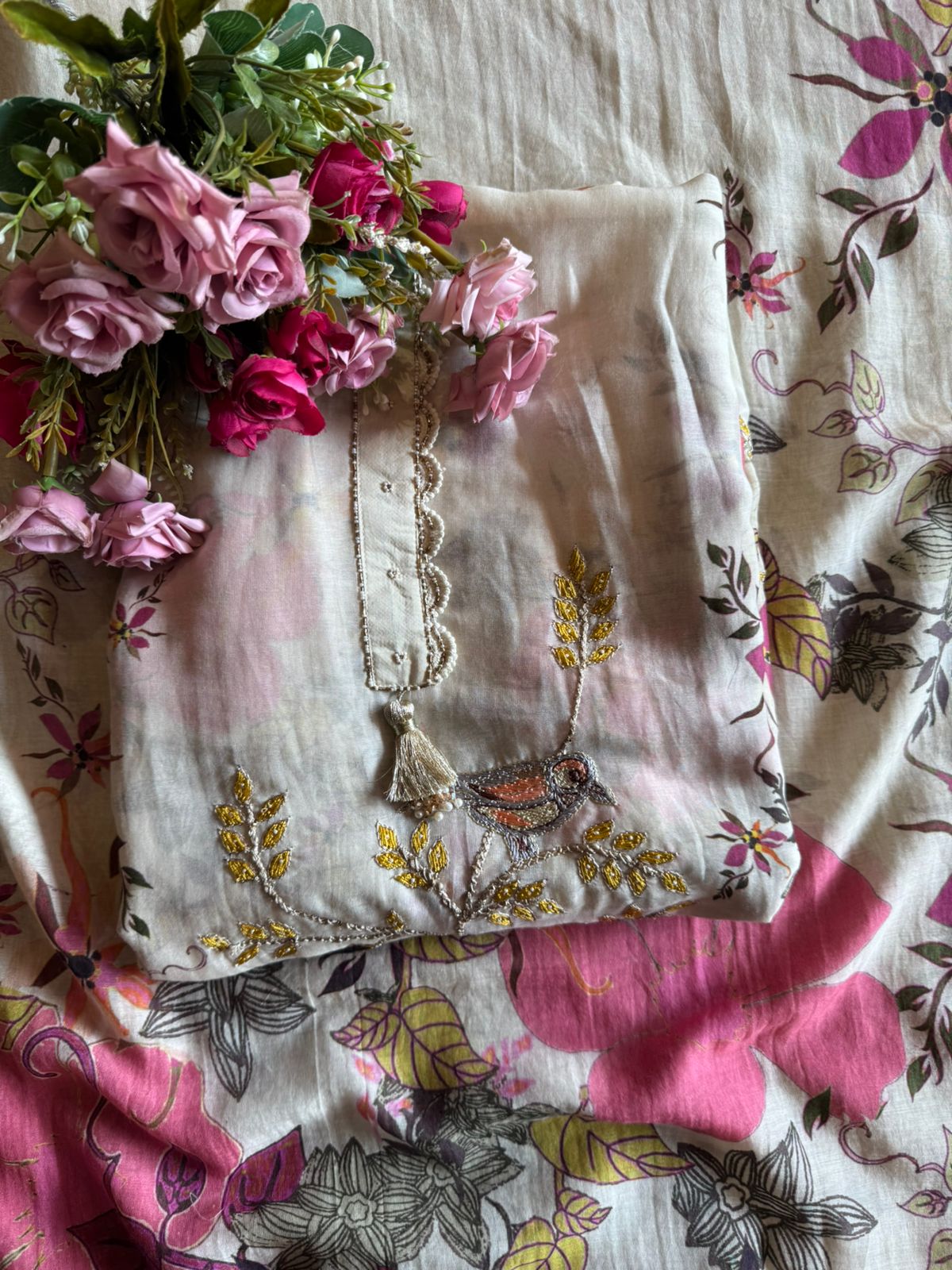 Soft Mul muslin designer digital printed suits