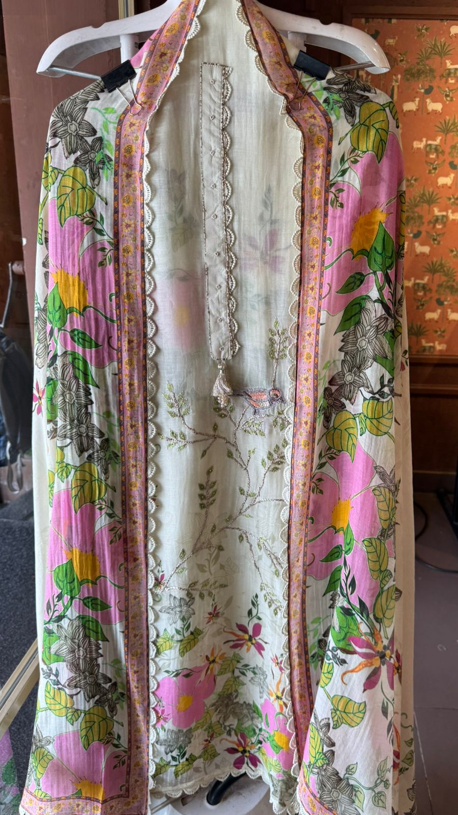 Soft Mul muslin designer digital printed suits