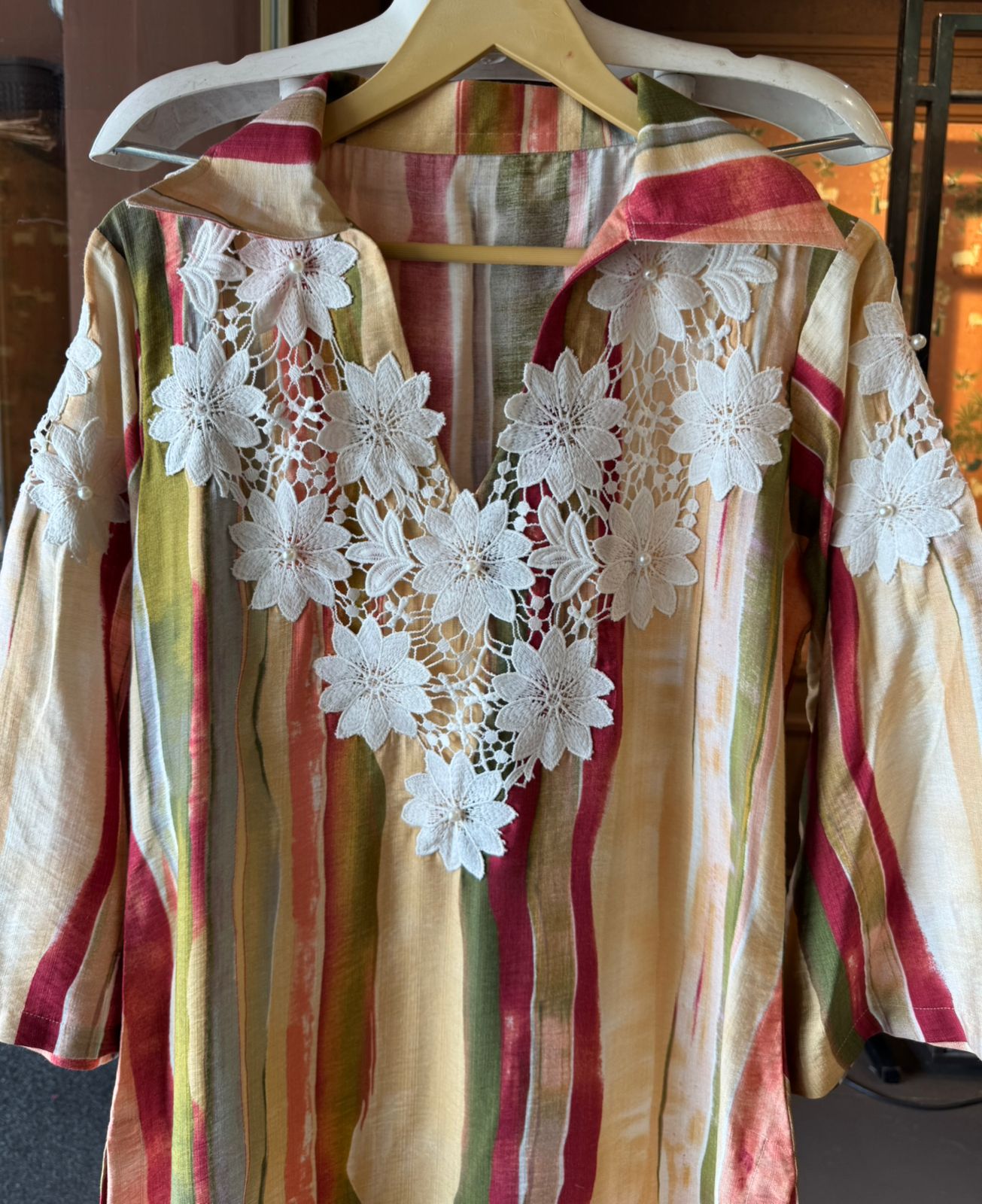 Soft muslin Stitched Coord set