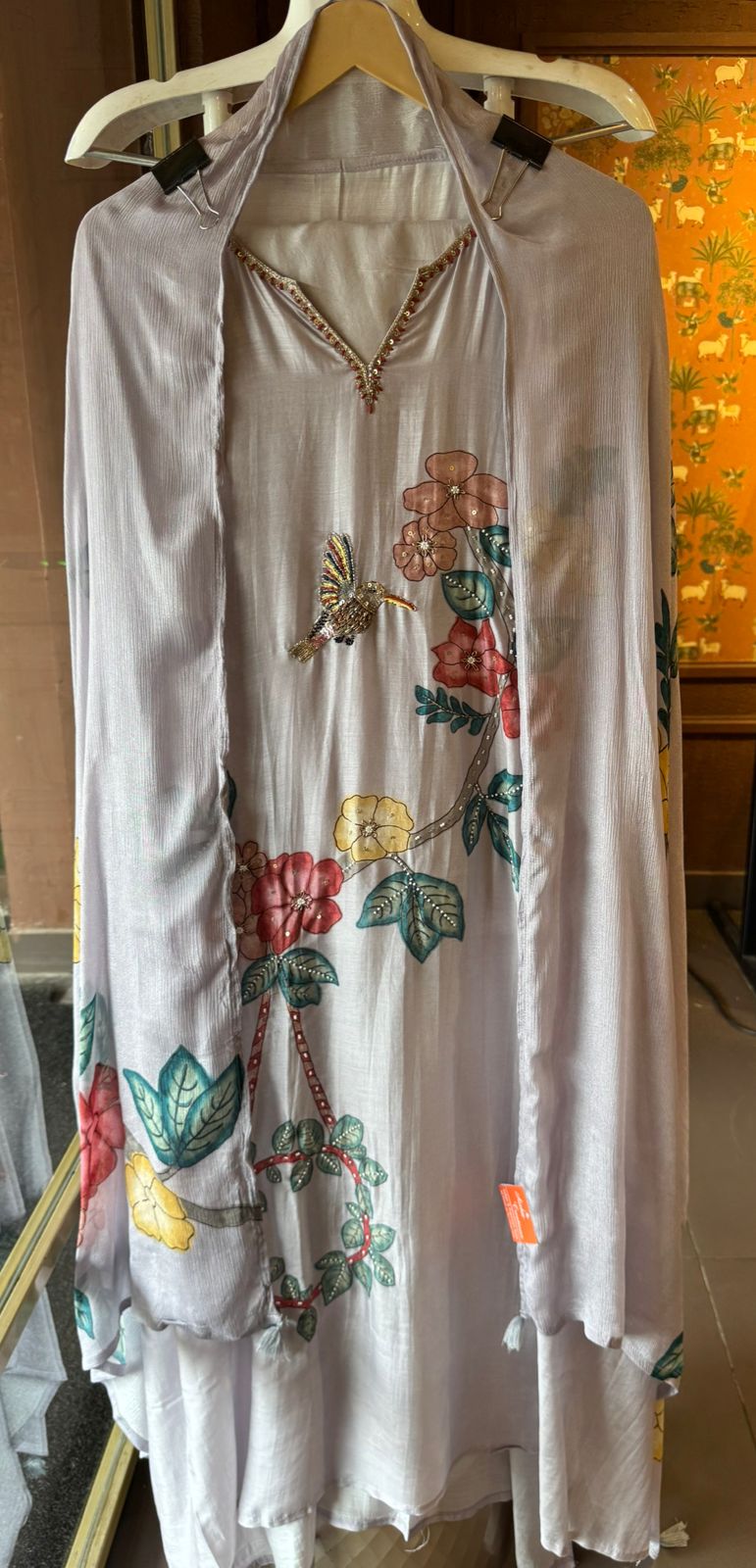 Pure Mul Muslin light Weight Unstitched shirt