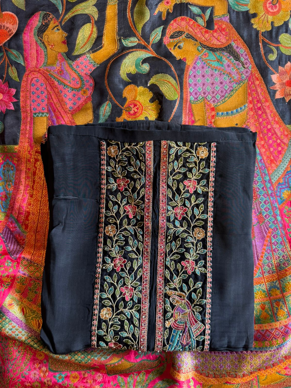 Soft silk Shirt Unstitched