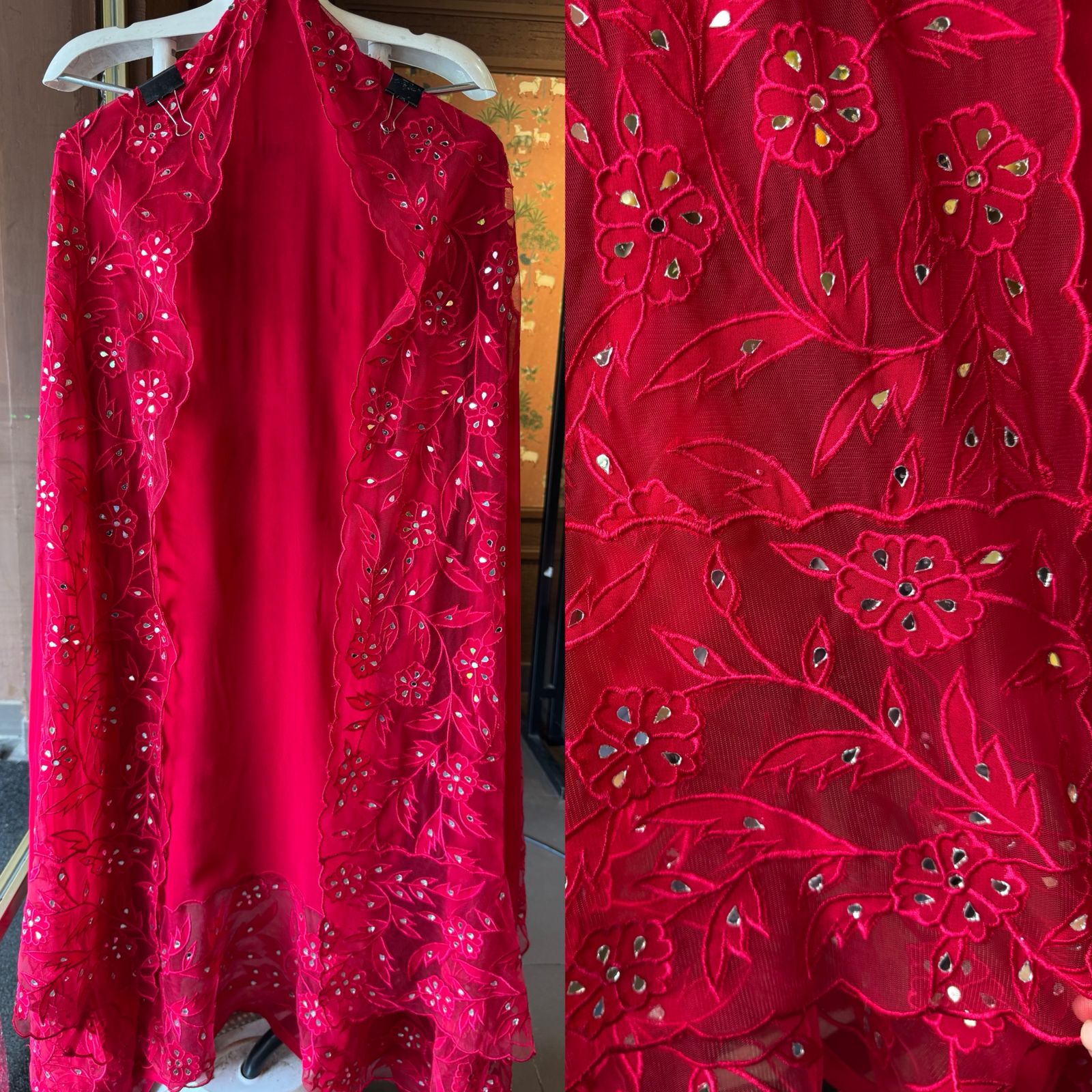 Pure Georgette Shirt unstitched shirt