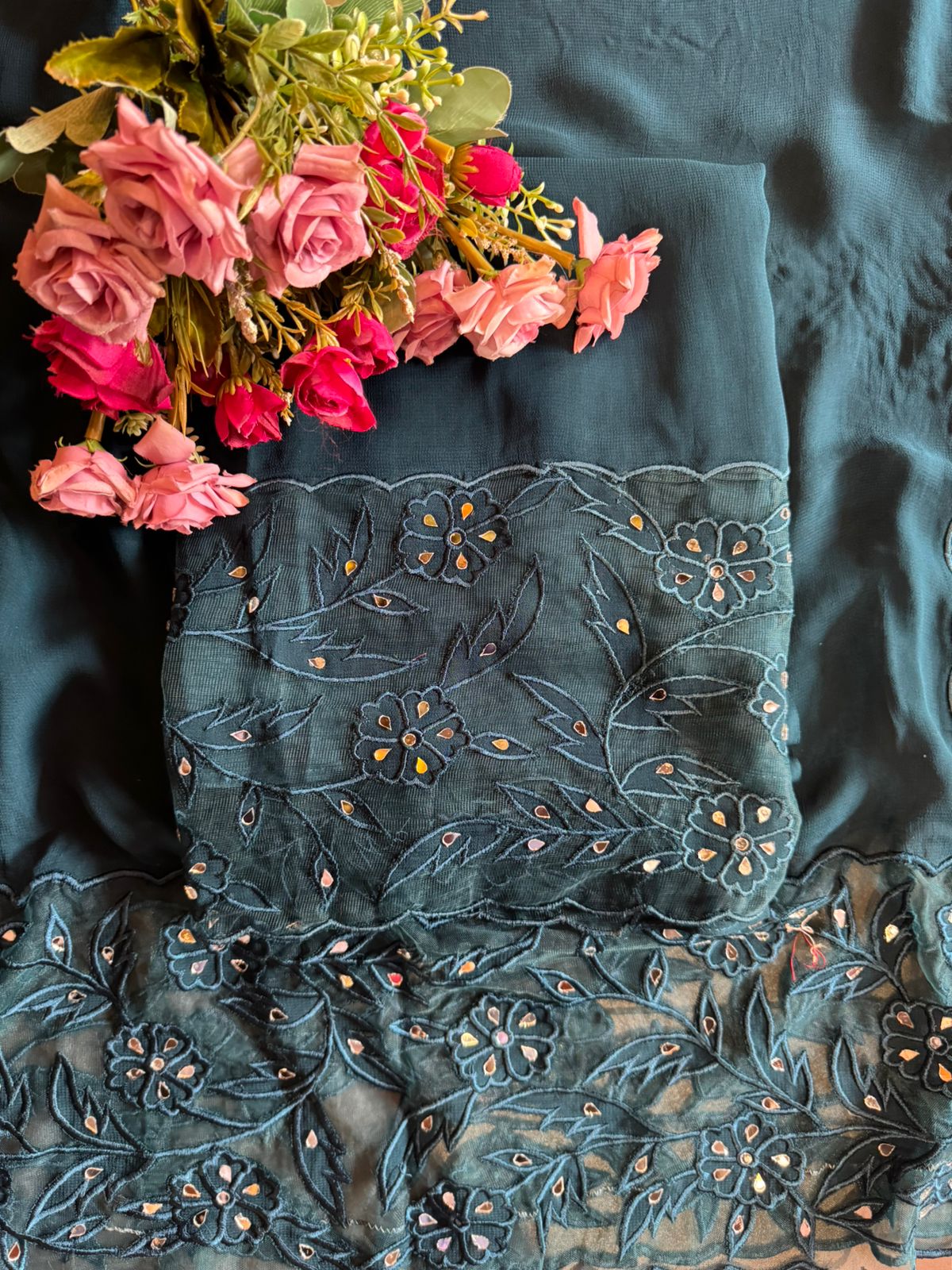 Pure Georgette Shirt unstitched shirt