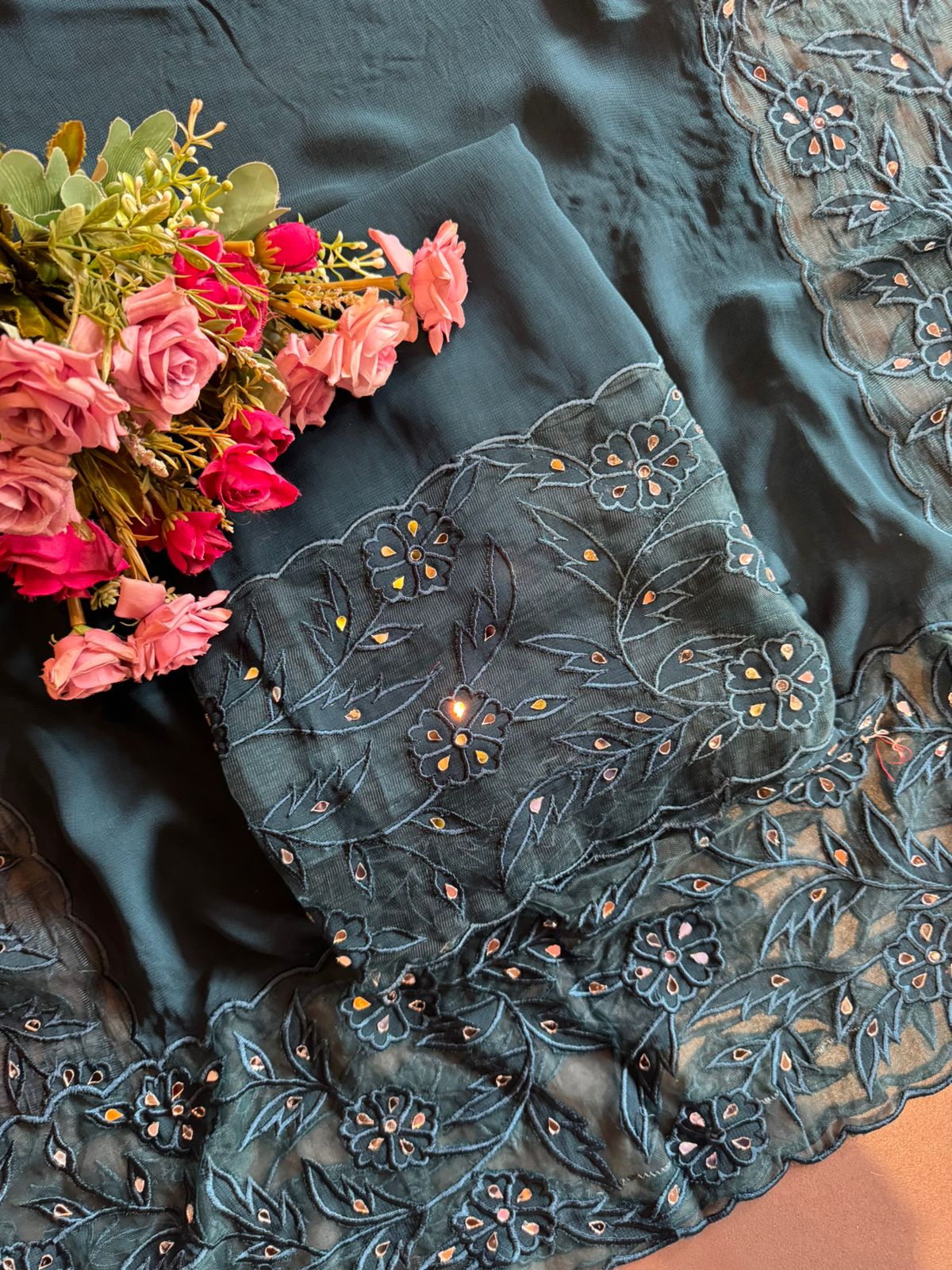 Pure Georgette Shirt unstitched shirt