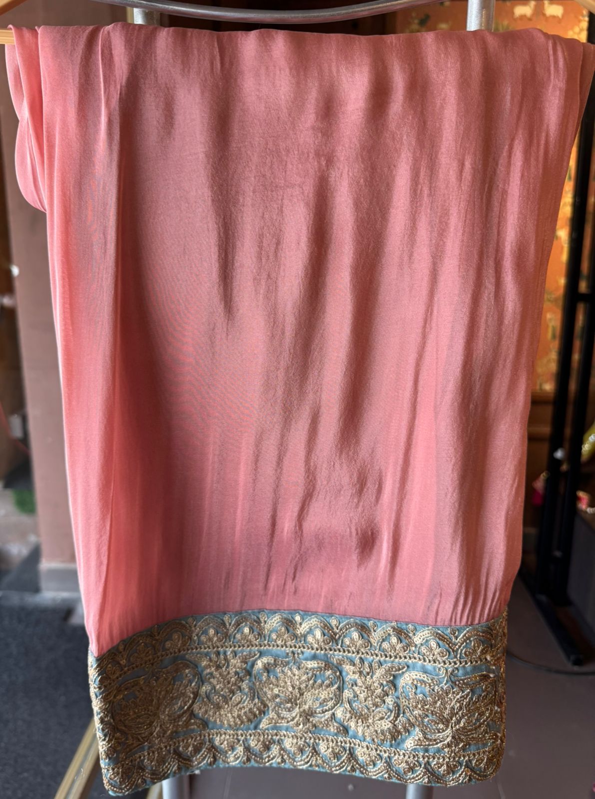 Crushed tissue stitched Shirt