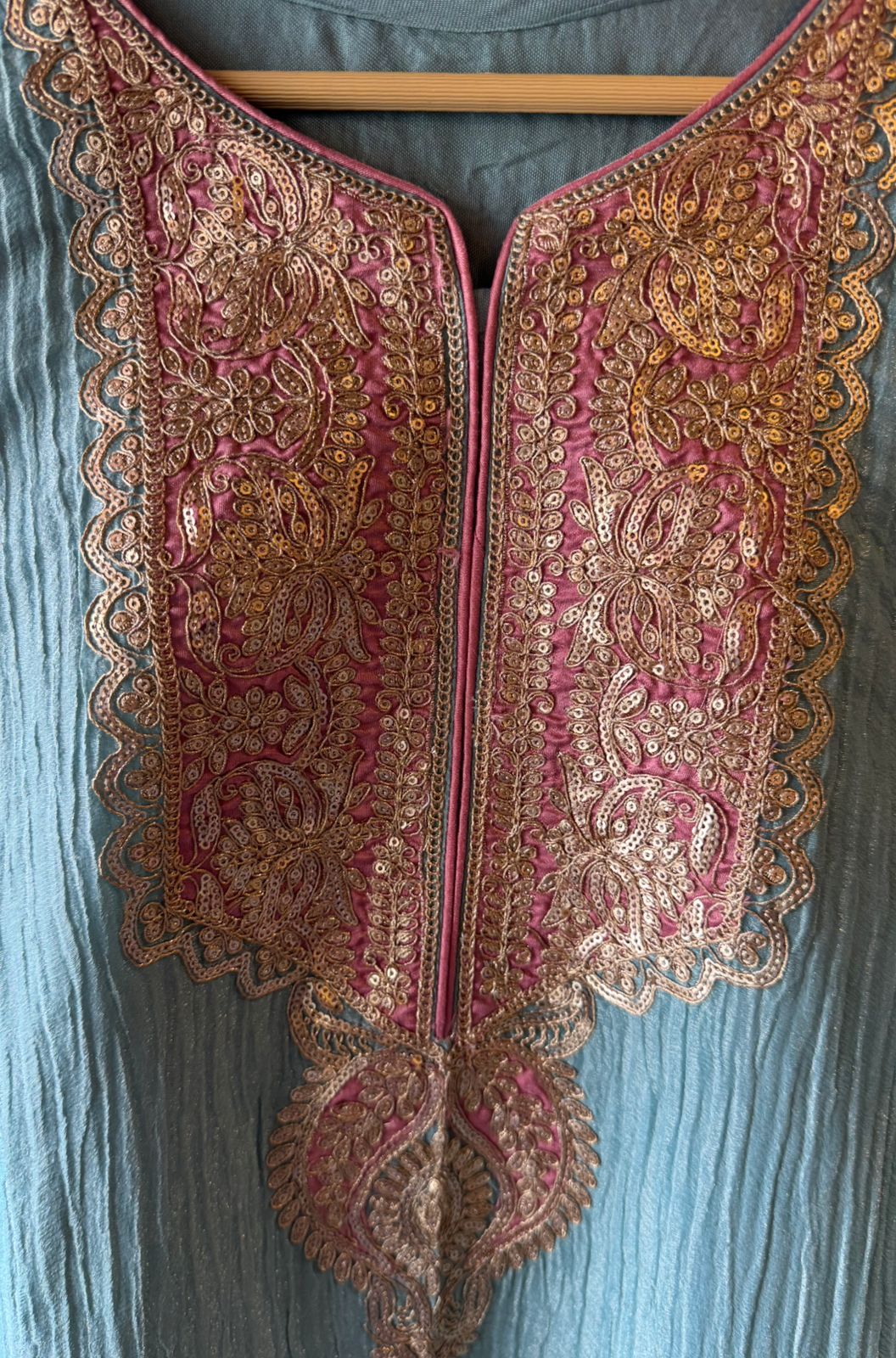 Crushed tissue stitched Shirt