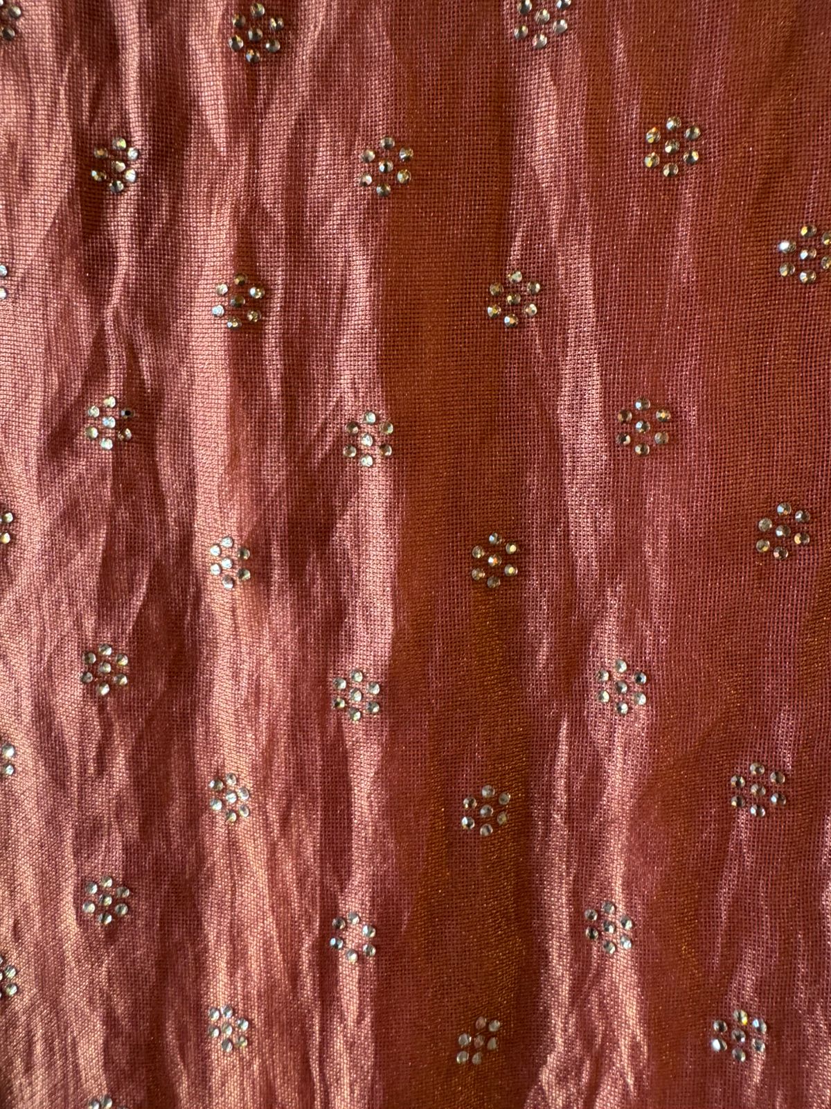 Shimmer tissue un stitched full size Shirt