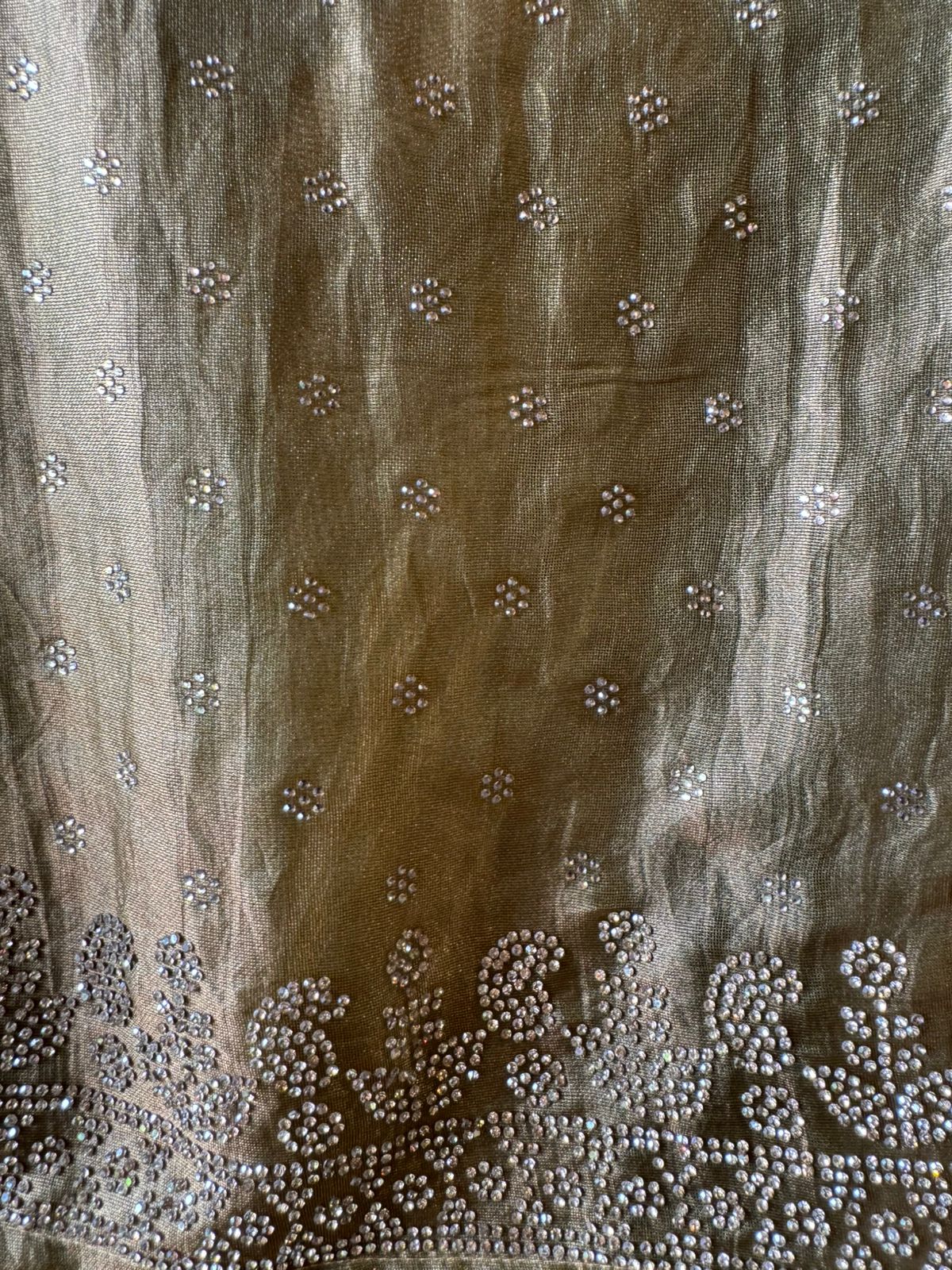 Shimmer tissue un stitched full size Shirt