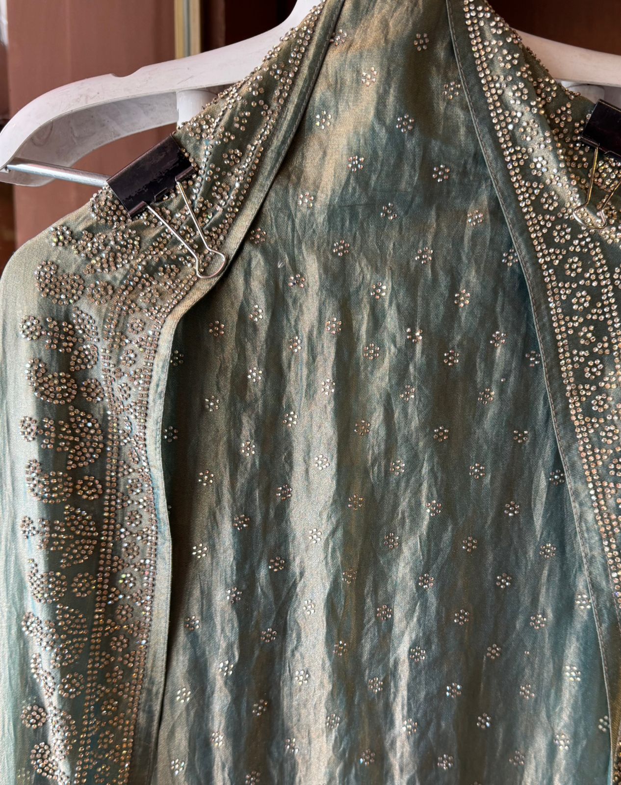 Shimmer tissue un stitched full size Shirt